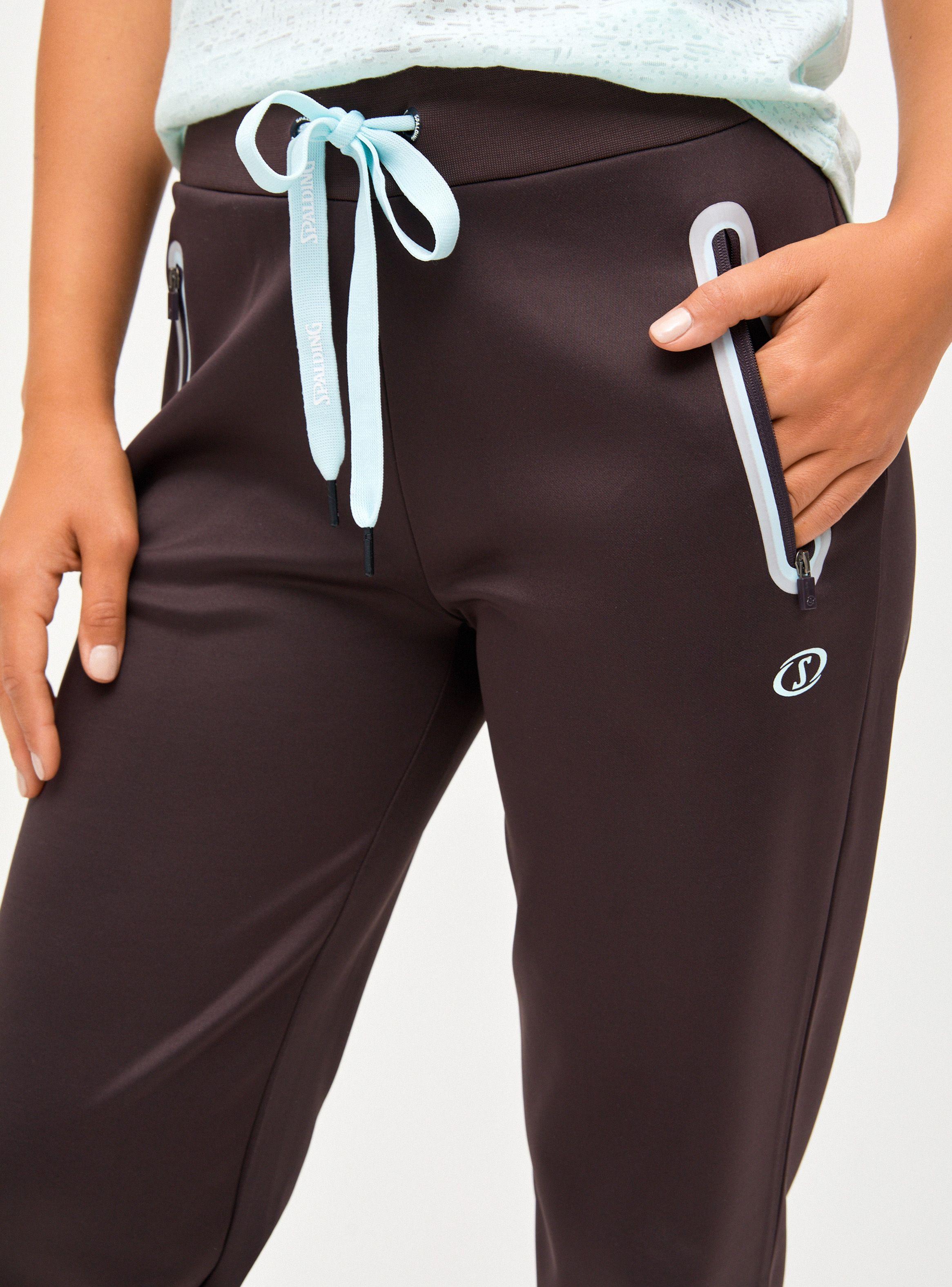 Pantalón Buzo con Lazo y Bolsillos Mujer-2