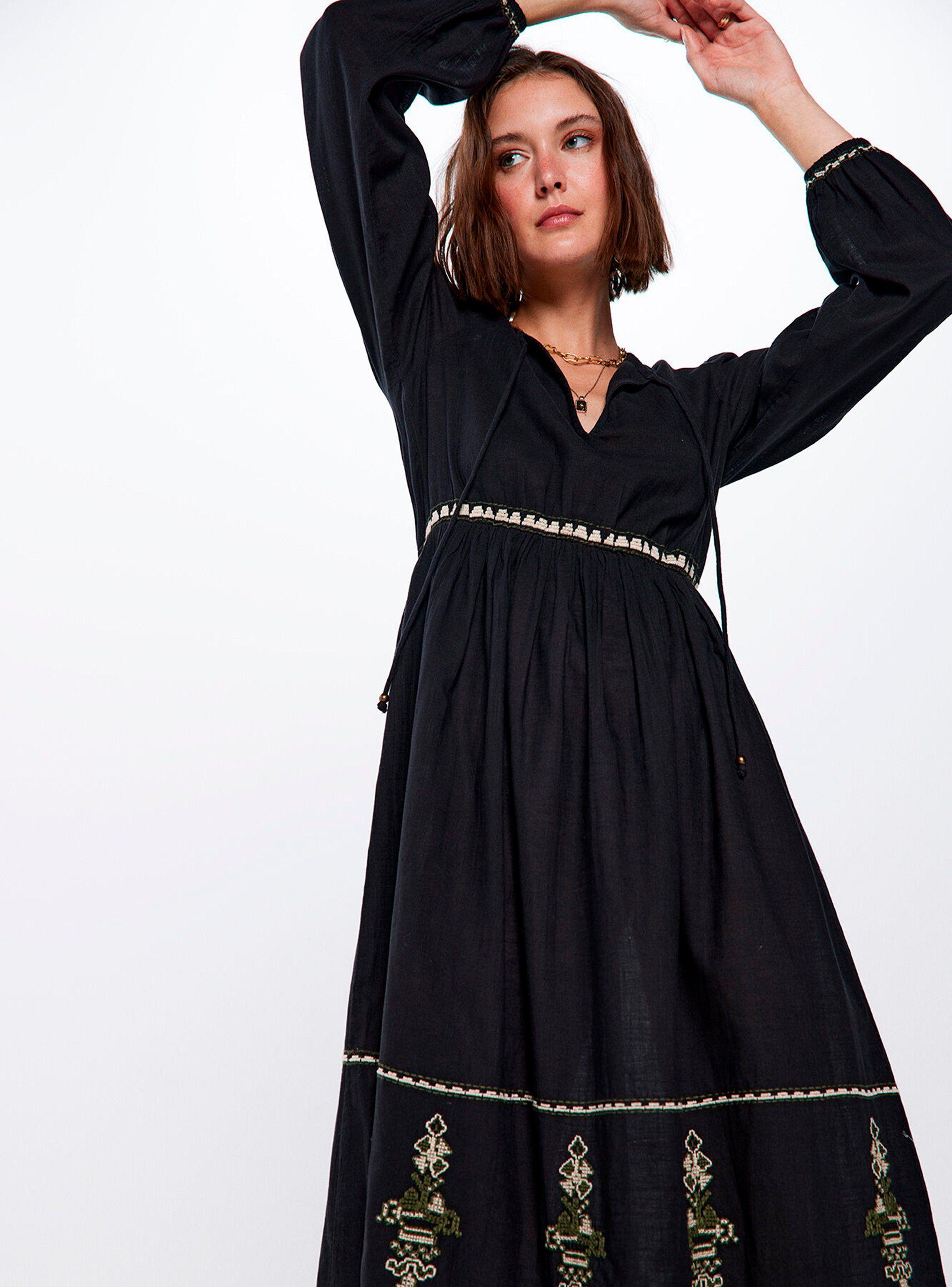 Vestido Midi Bordados-2