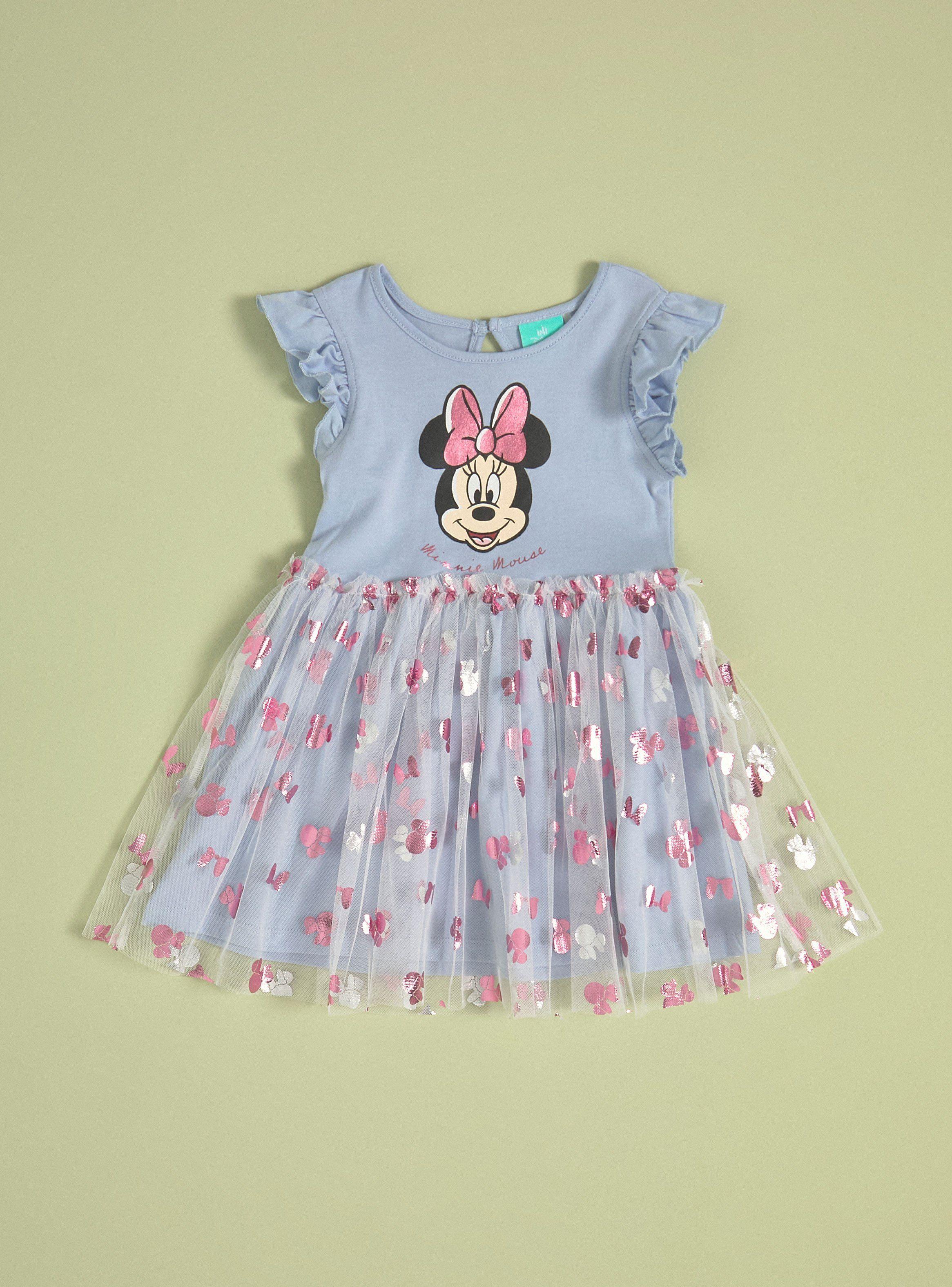 Vestido con Tul y Folia Bebé Minnie y Daisy Disney-2