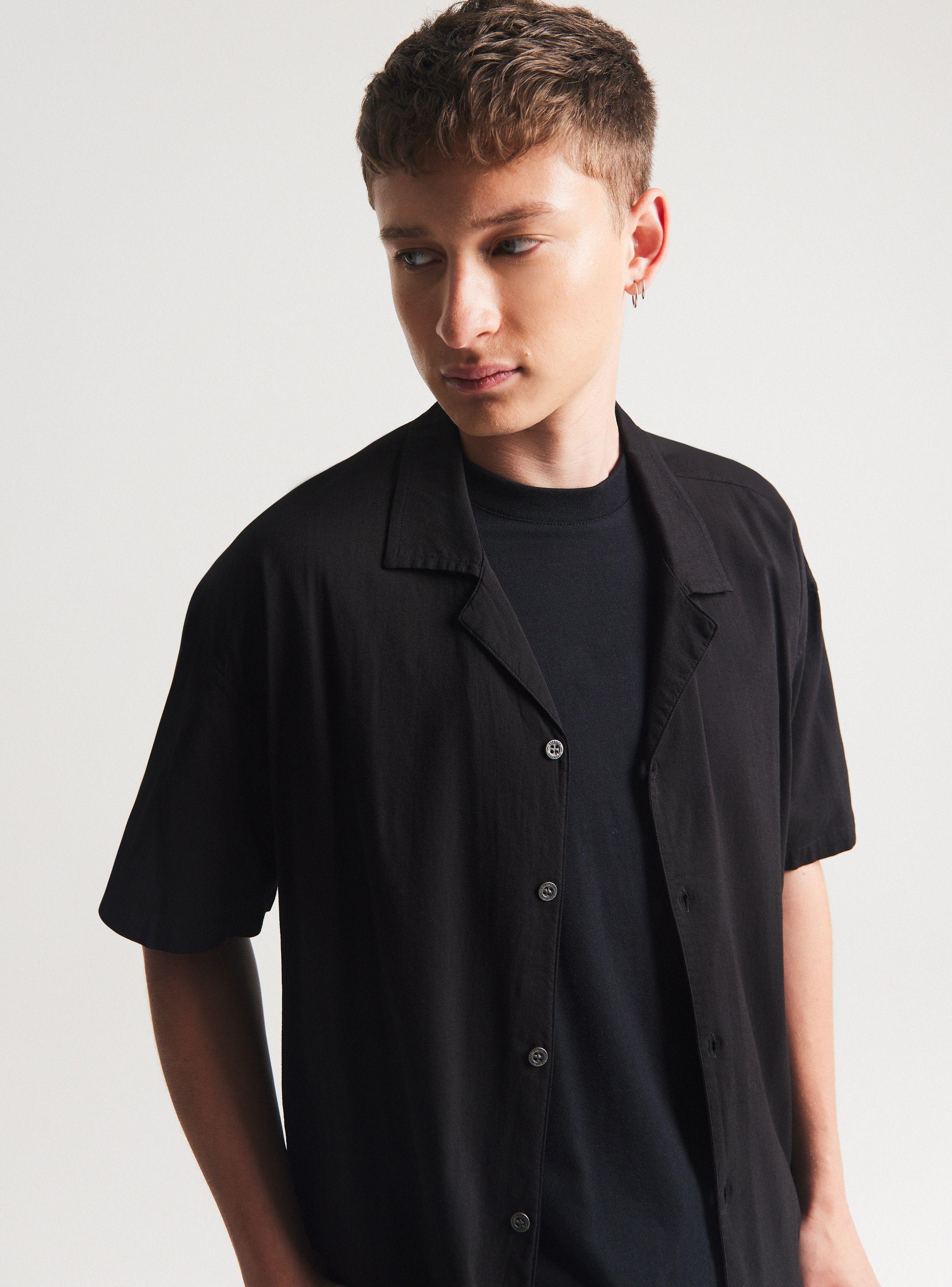 Camisa Lisa Casual-2