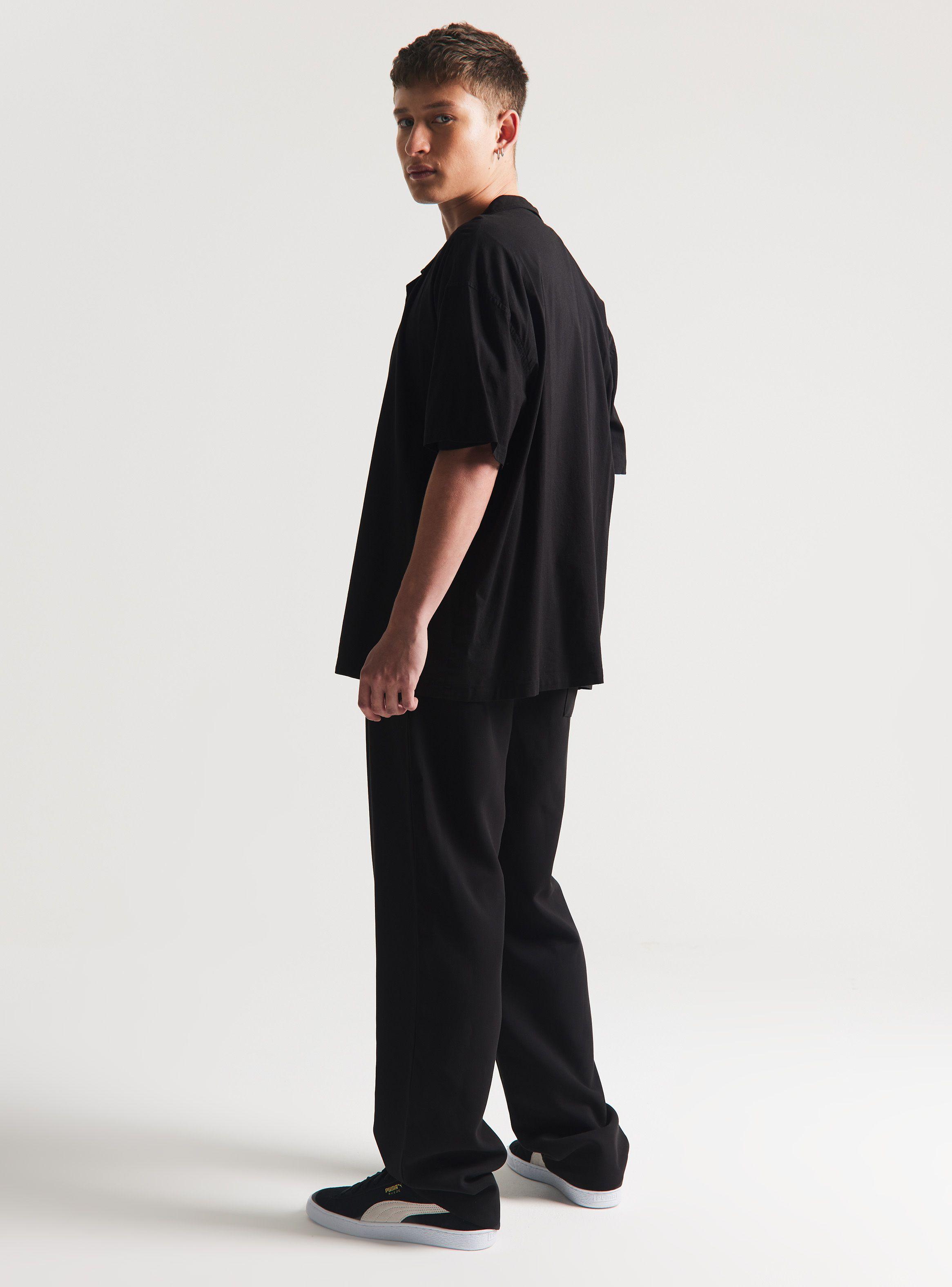 Camisa Lisa Casual-5