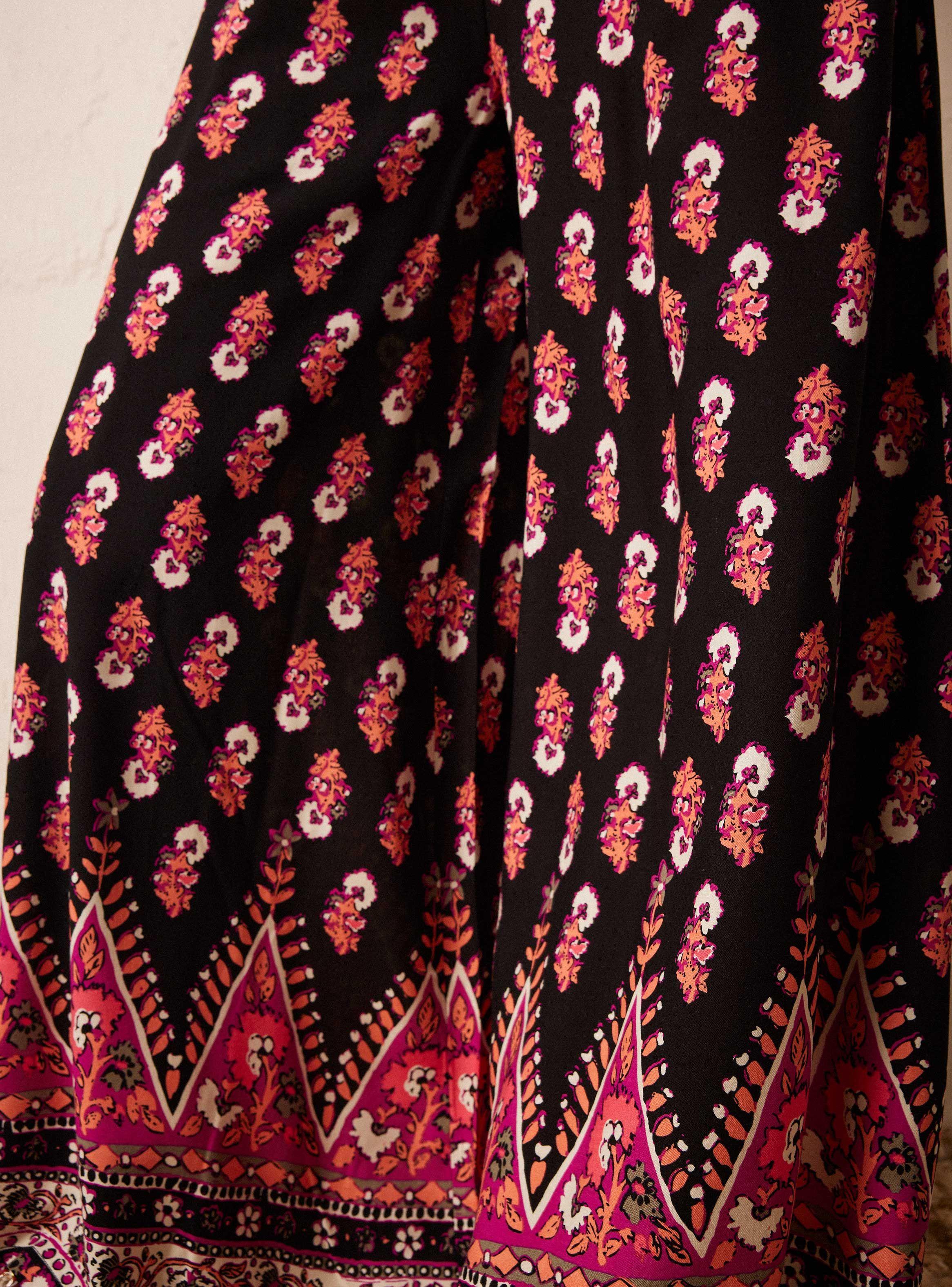 Pantalón Flare con Pretina Elasticada-3
