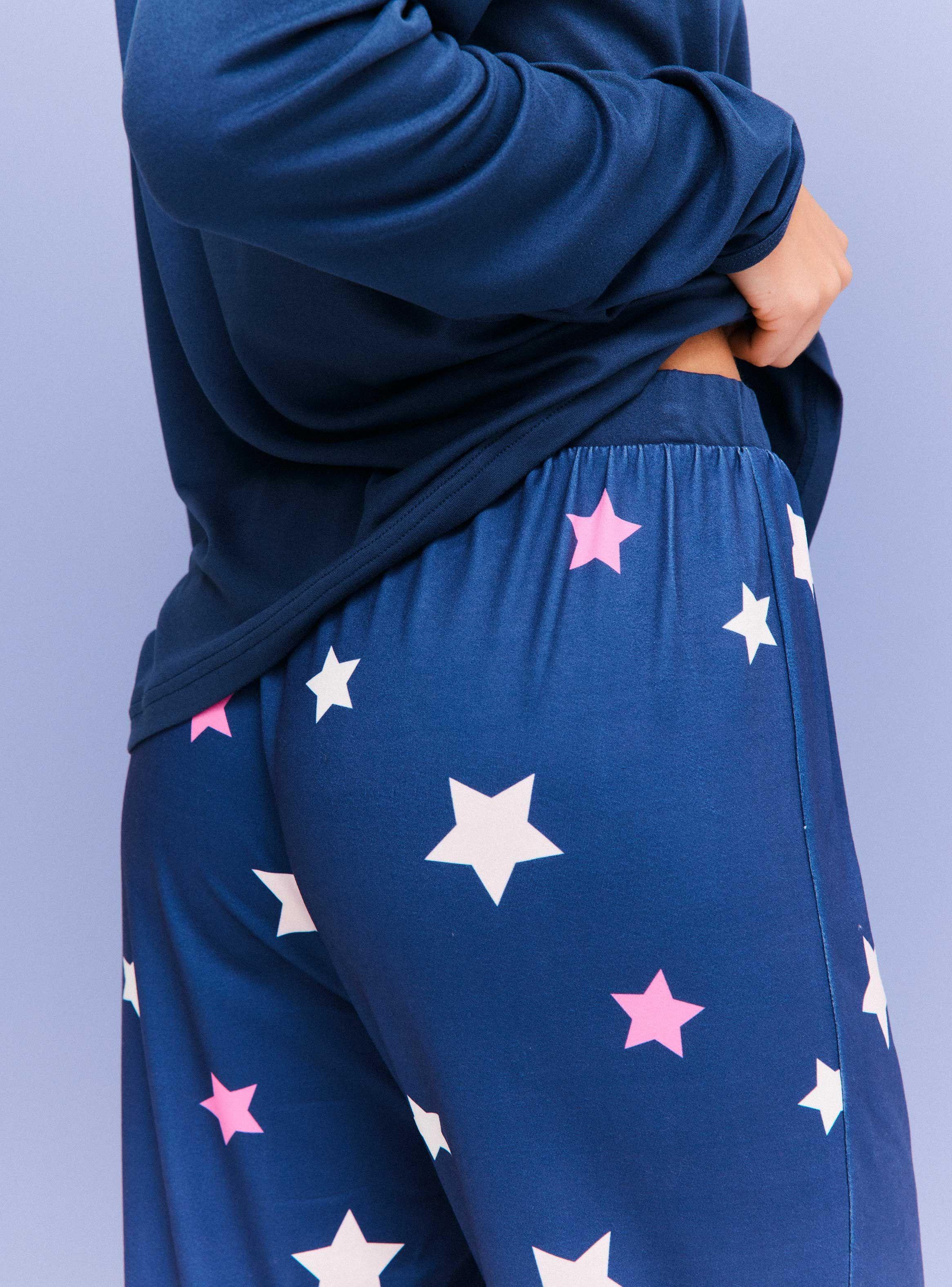 Pijama Largo Estampado Central-3