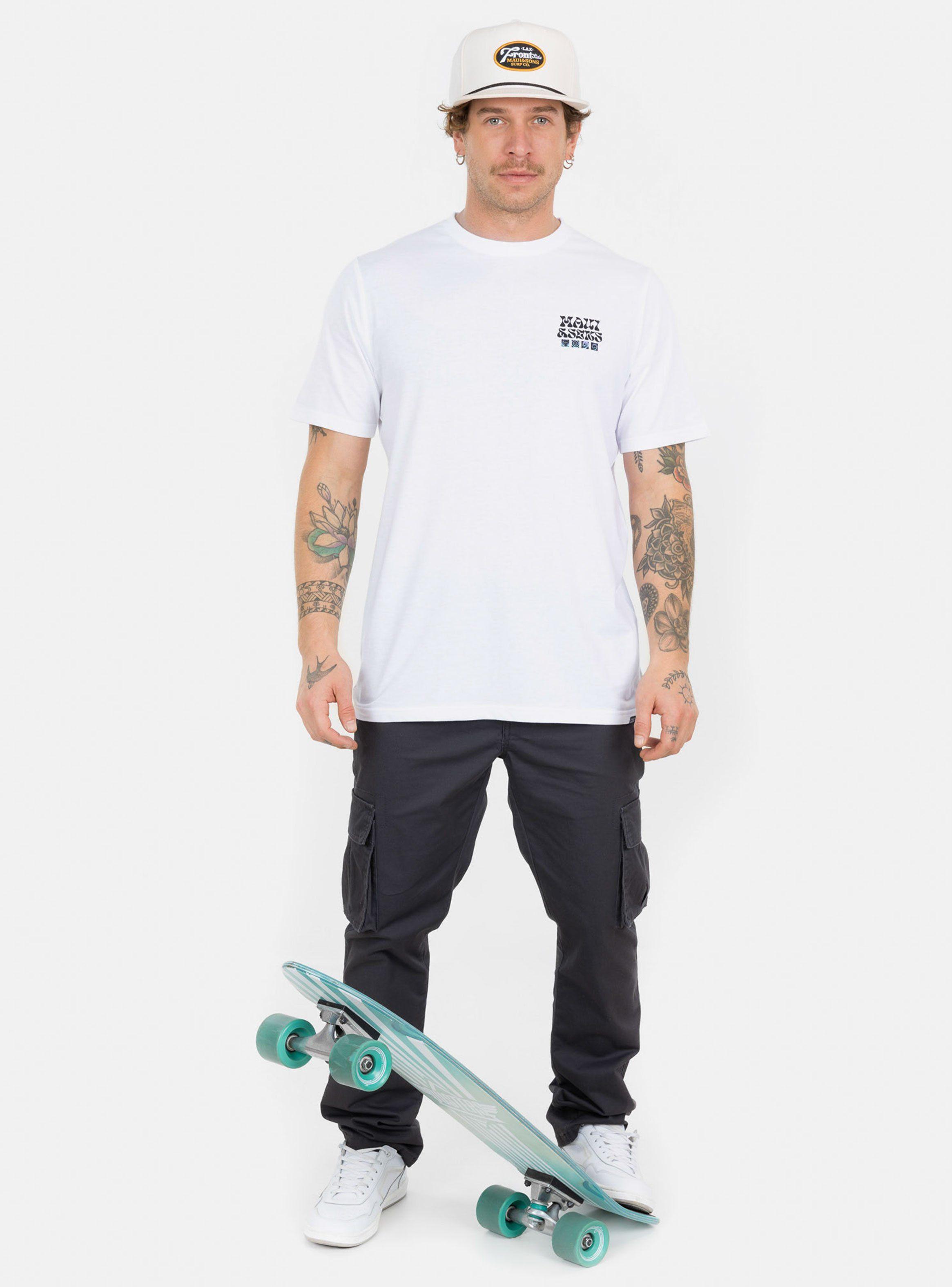 Polera Regular Fit Print Espalda Cuadro-3