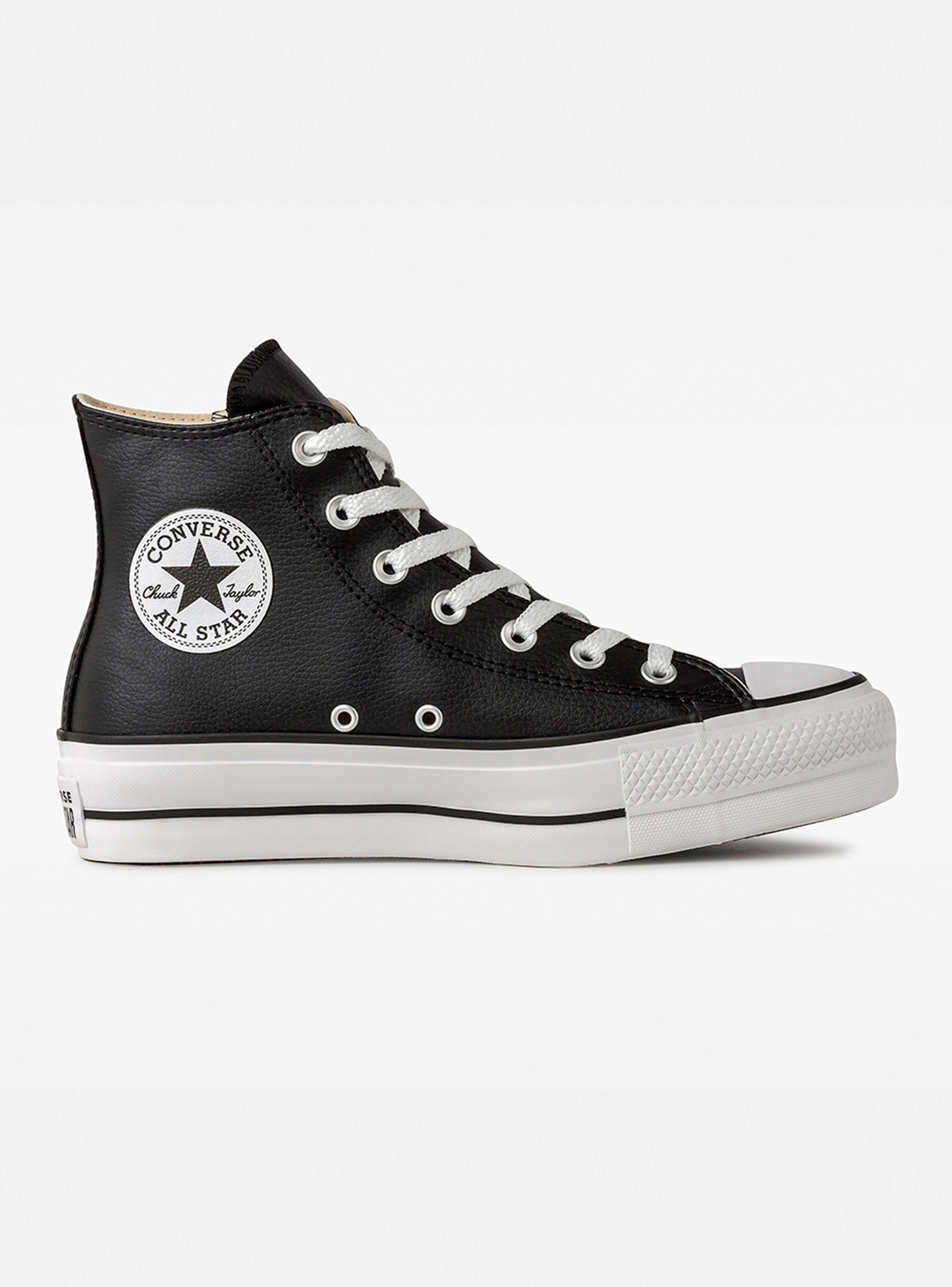 Zapatilla Urbana Eco Cuero Chuck Taylor Lift Mujer-0