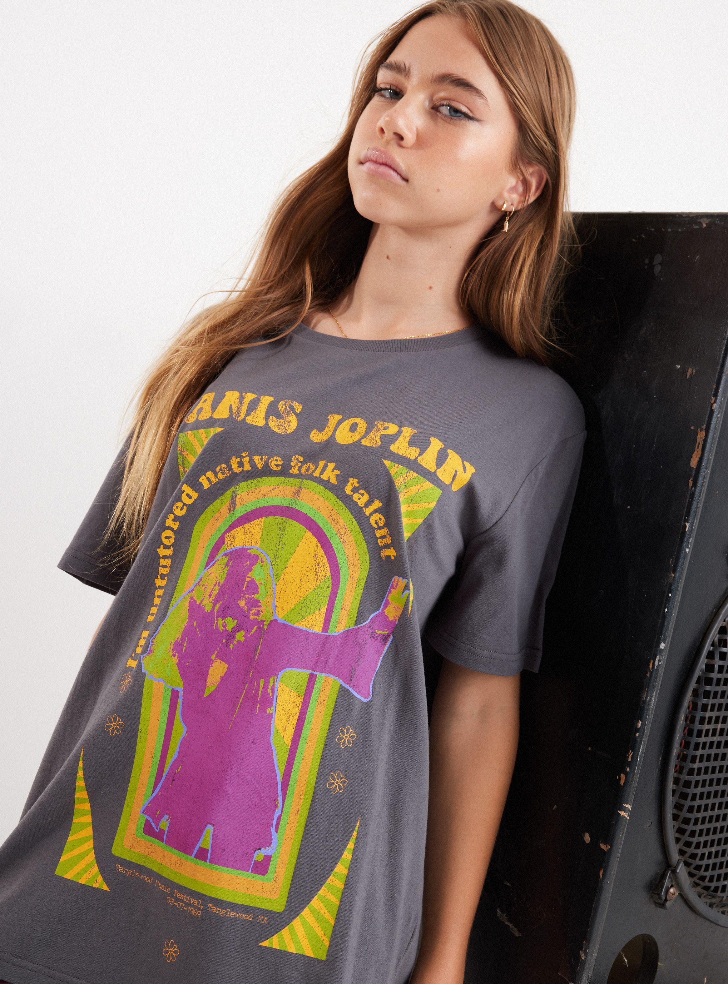 Polera Banda Oversize Janis Joplin-2