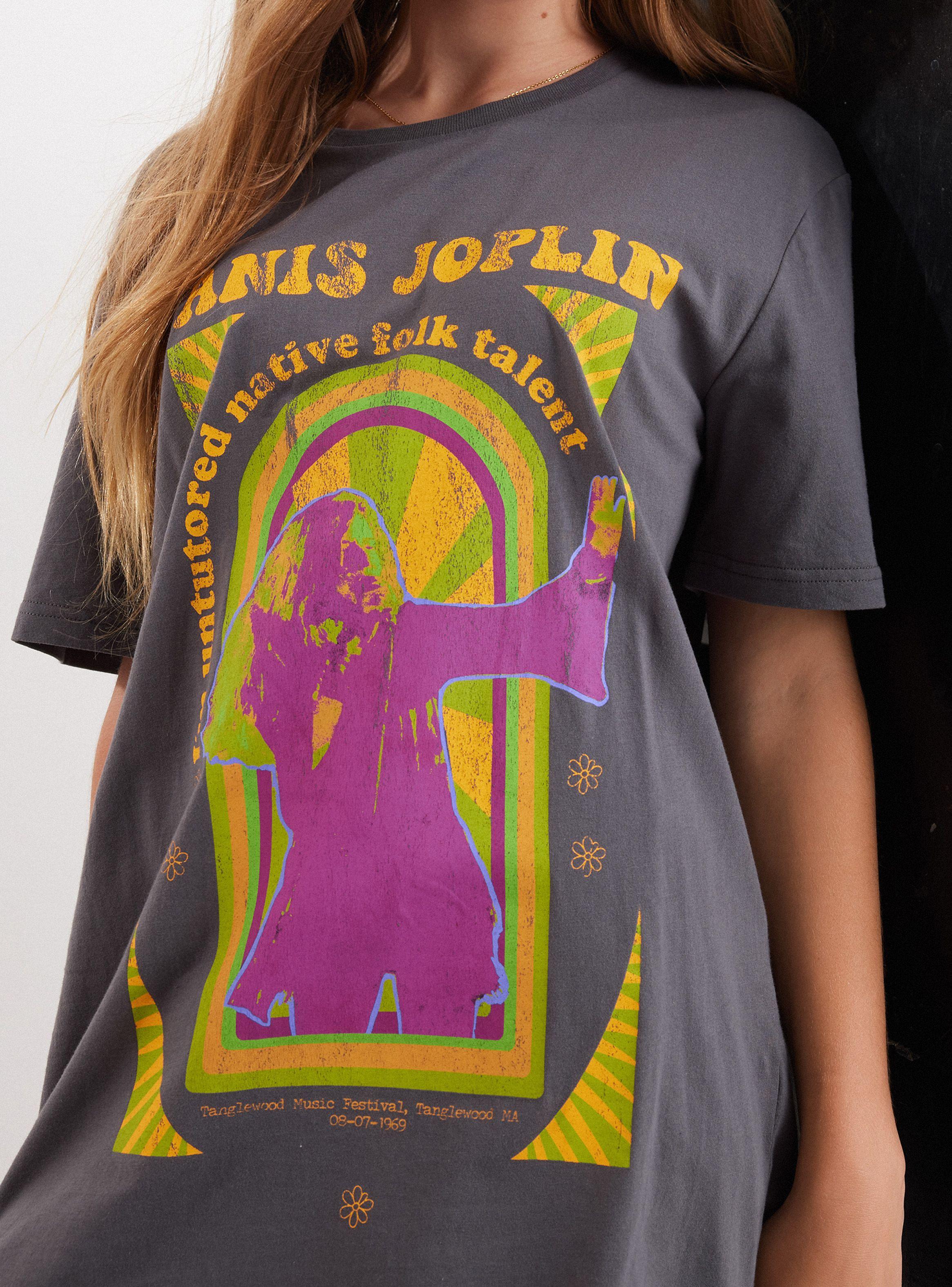 Polera Banda Oversize Janis Joplin-3