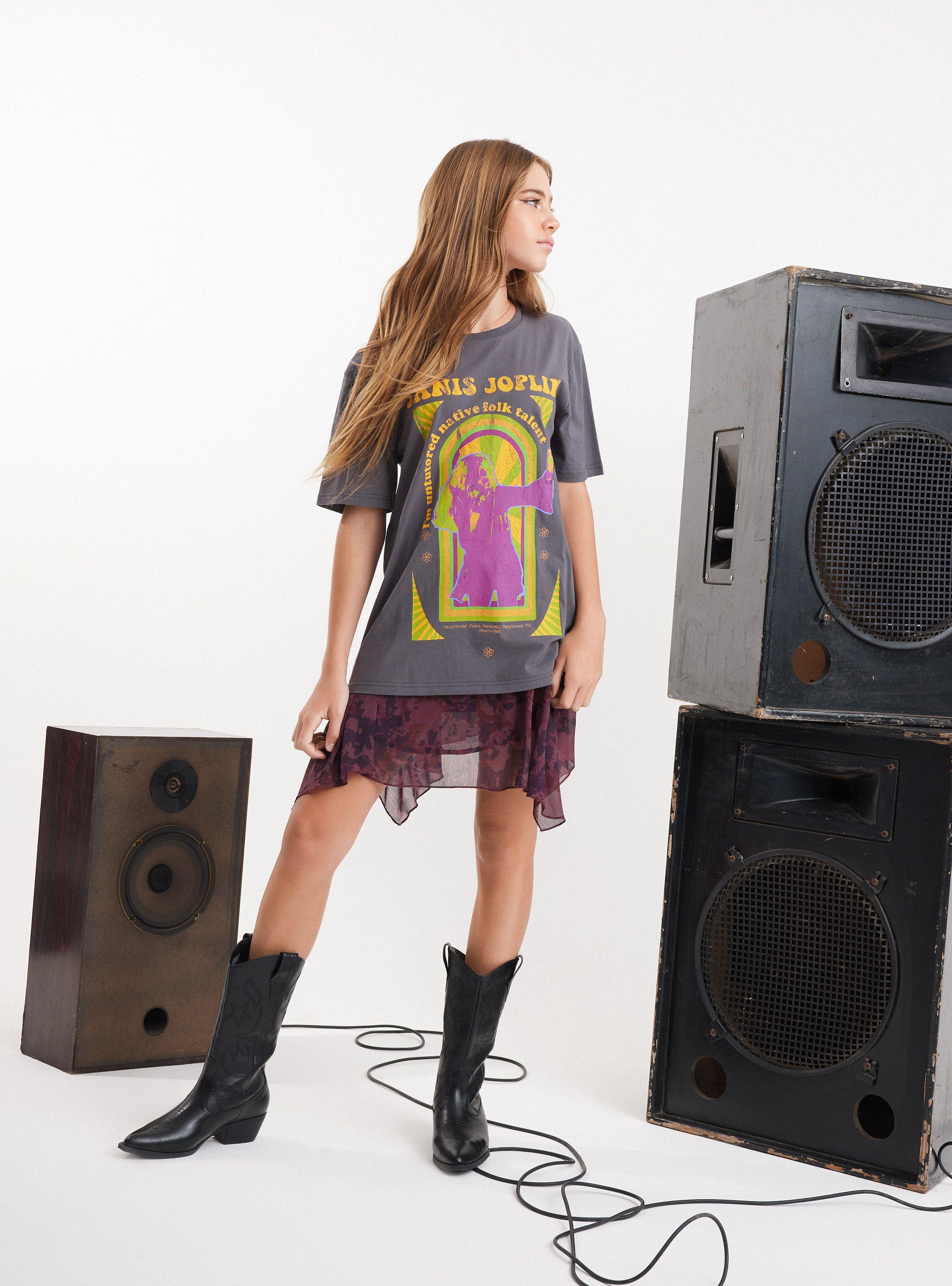 Polera Banda Oversize Janis Joplin-4