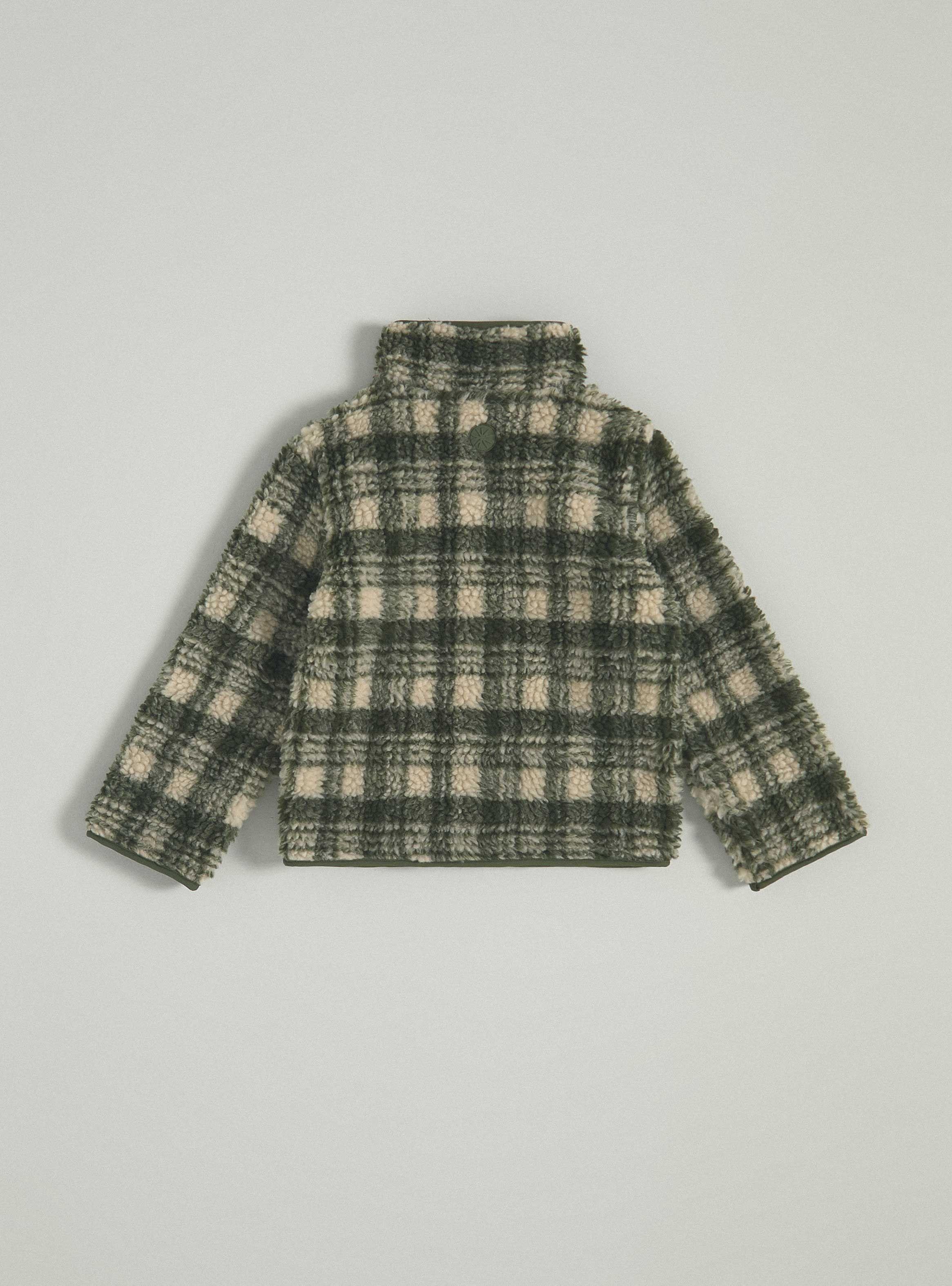 Chaqueta Sherpa a Cuadros-1
