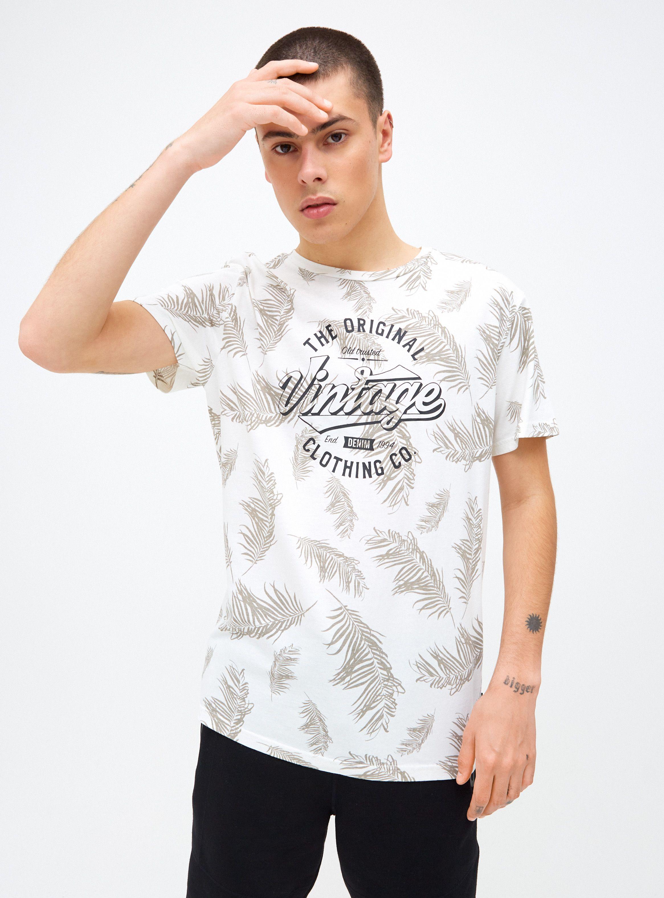 Polera Estampado Floral Manga Corta-0