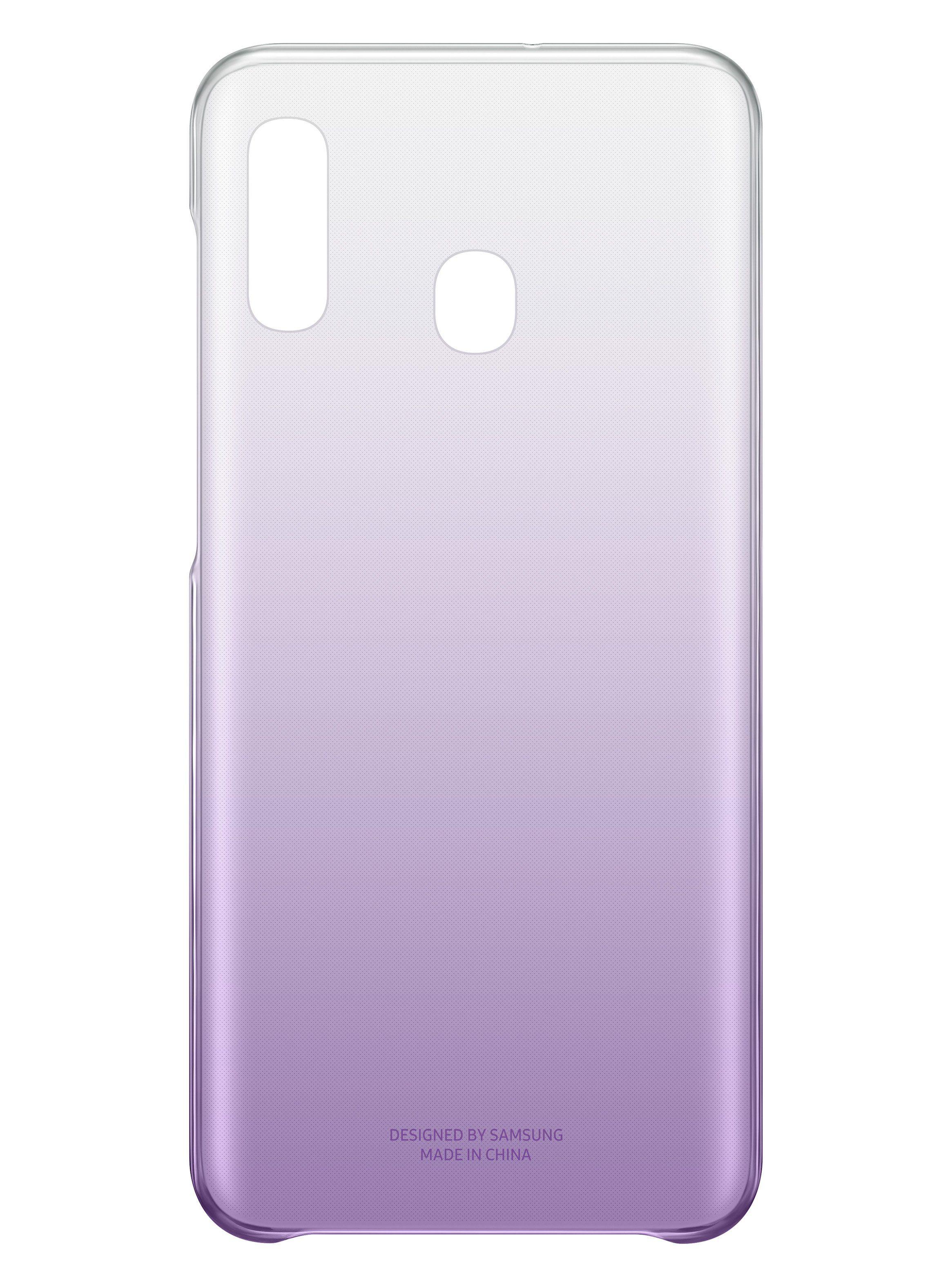 Carcasa Samsung Gradation para Galaxy A20 Violeta-0