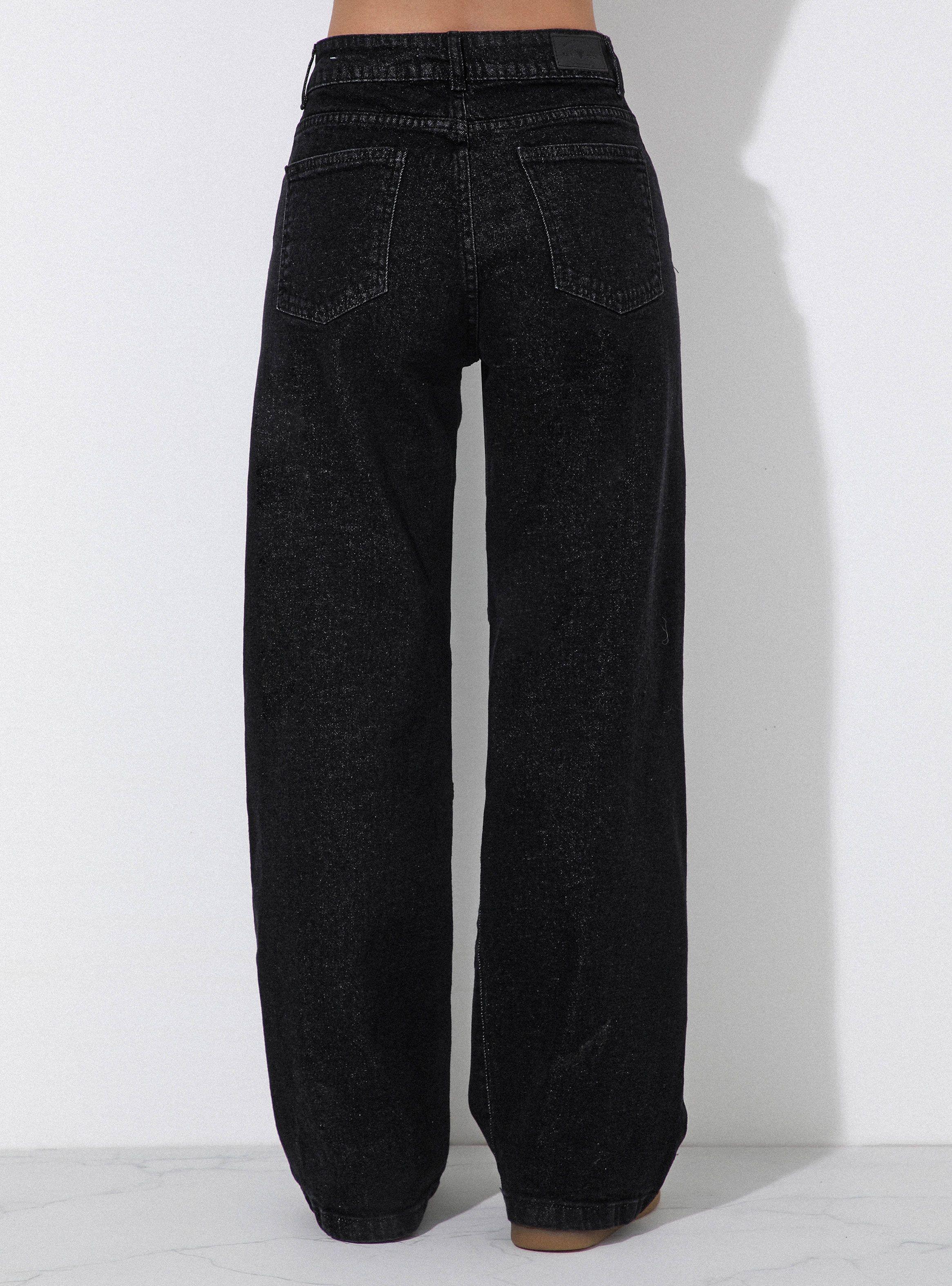 Jeans Pants Cortes Tachas-1