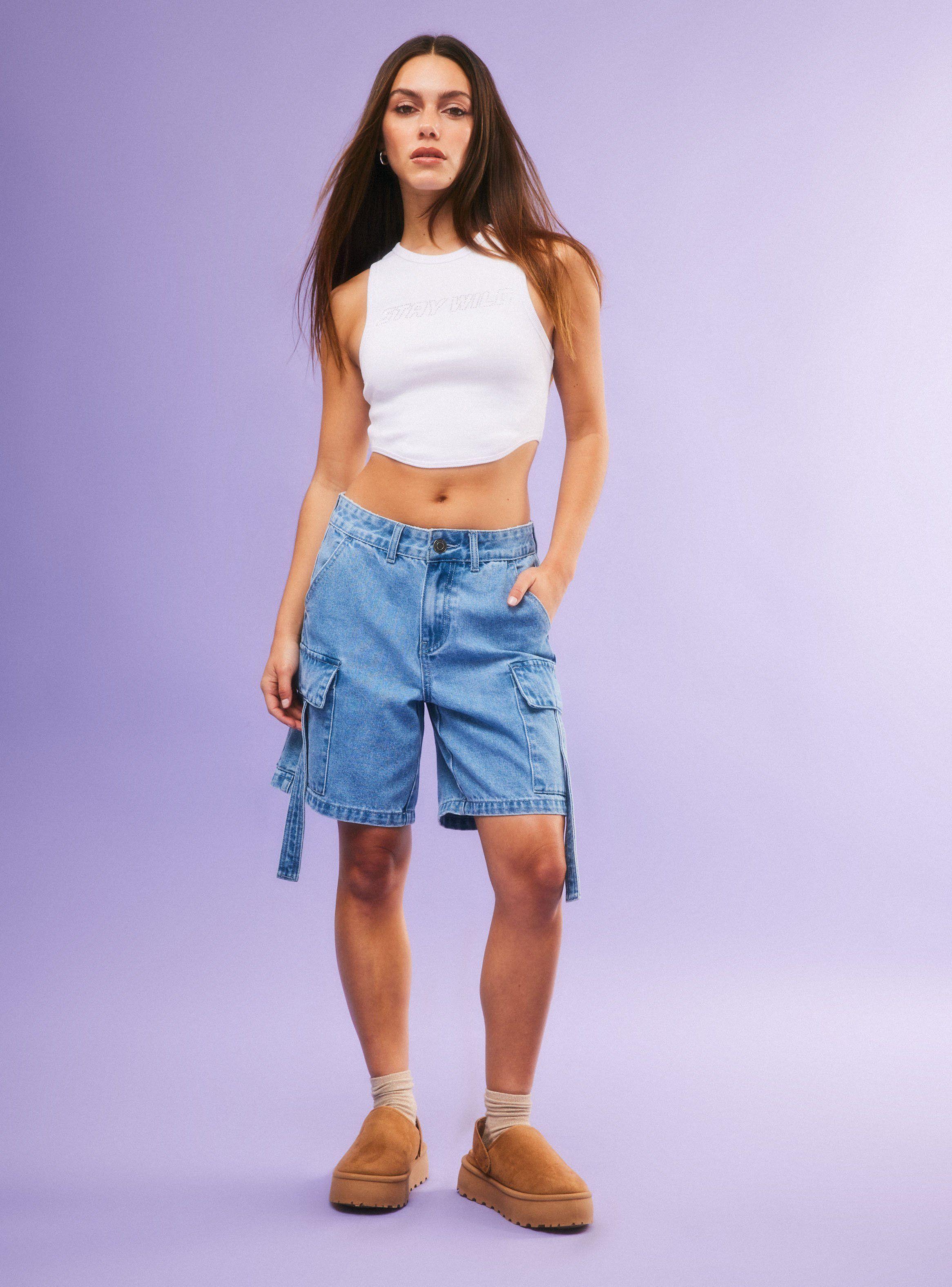 Short Tiras Bolsillos-4