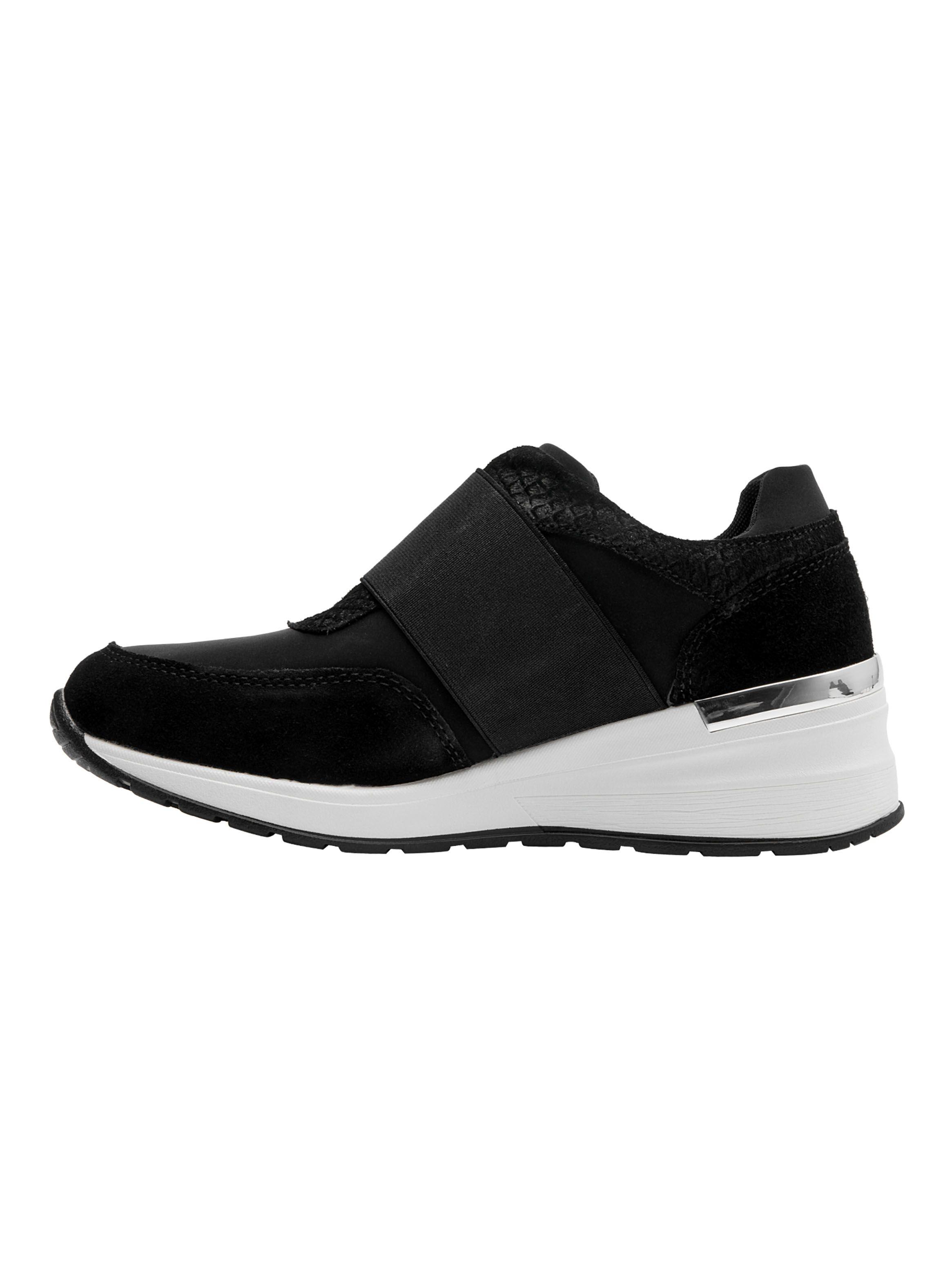 Zapatilla Urbana Cl143 Plataforma Cuero Mujer-2