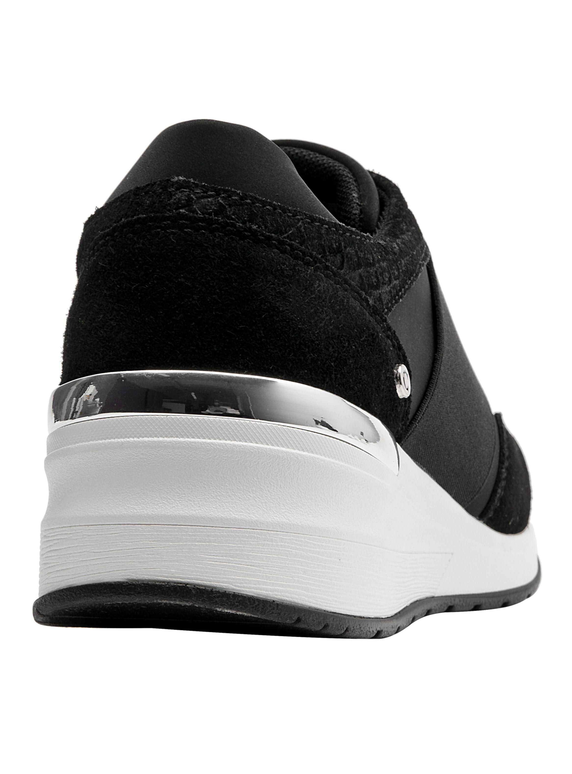 Zapatilla Urbana Cl143 Plataforma Cuero Mujer-4