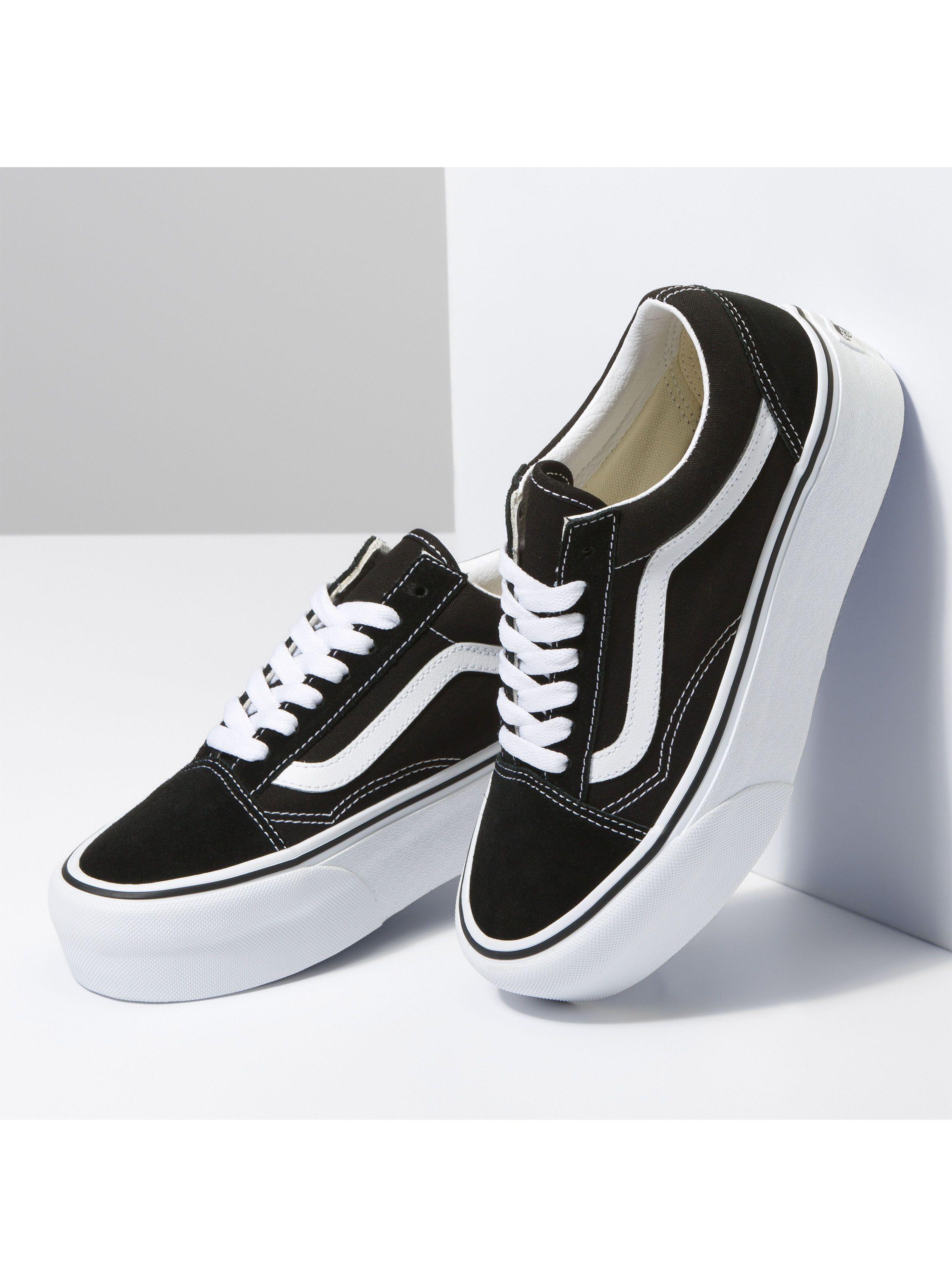 Zapatilla Urbana Suede Old Skool Stackform Mujer-3