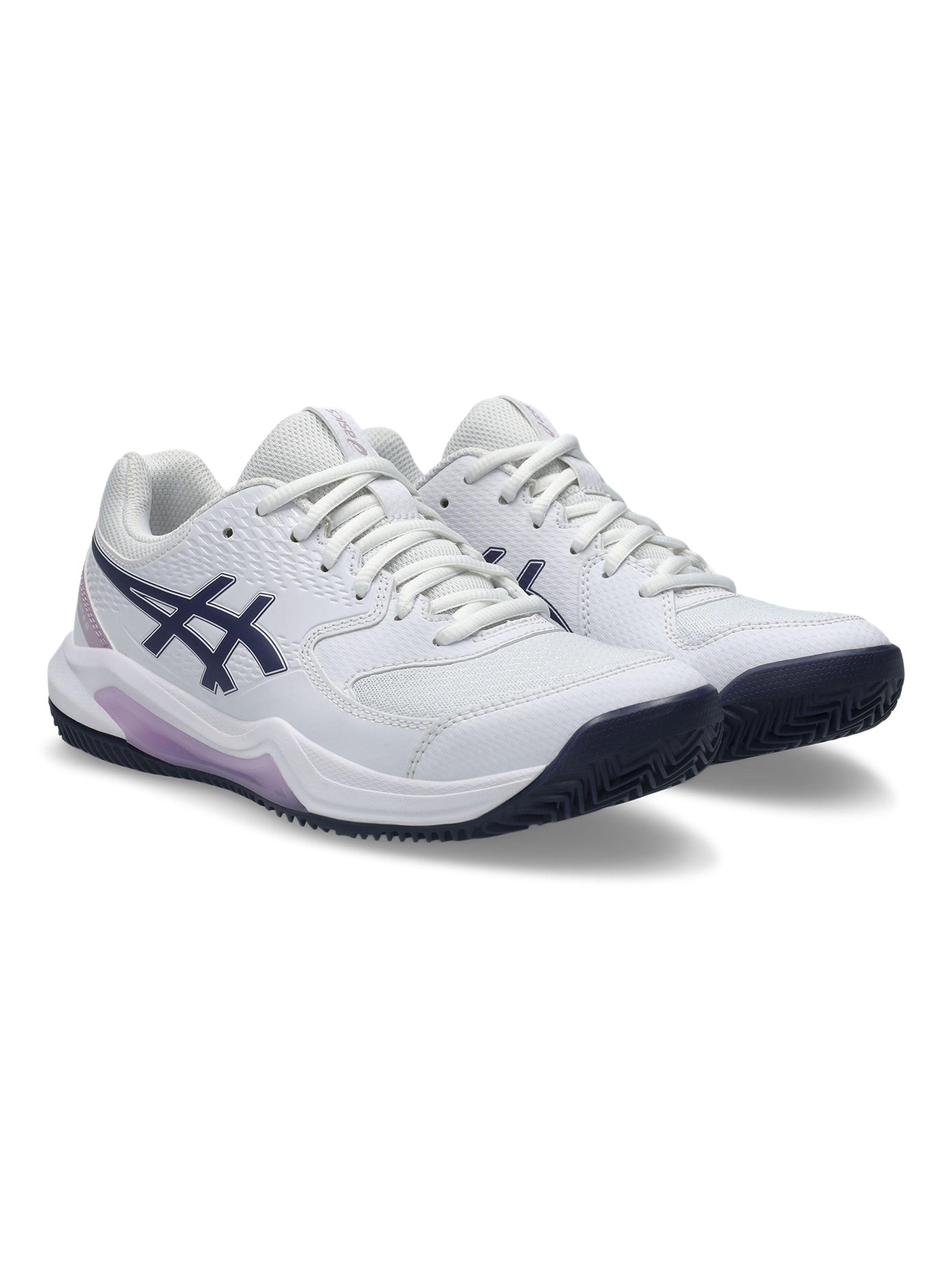 Zapatilla Tenis White Gel-Dedicate 8 Clay Mujer-1