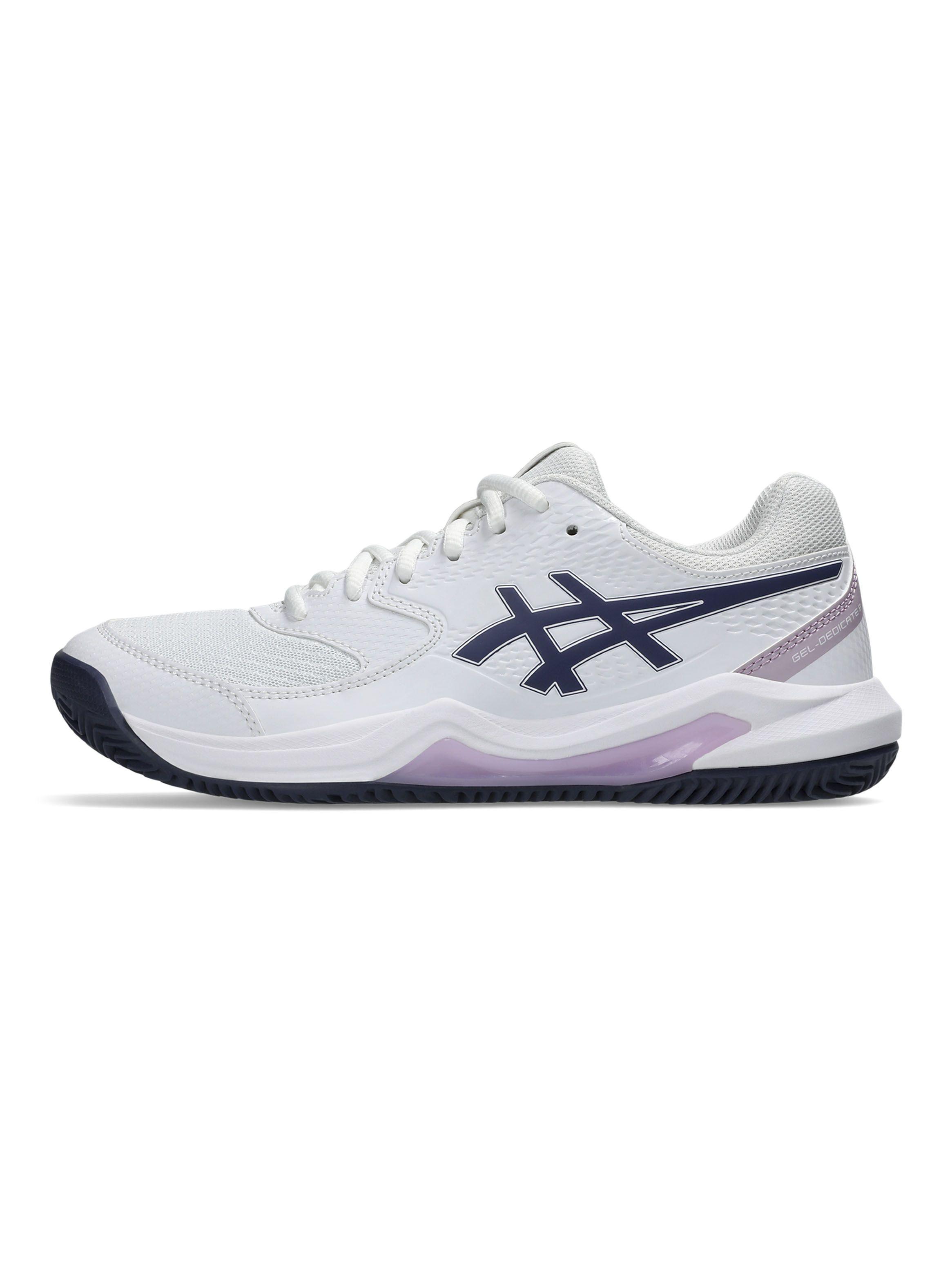 Zapatilla Tenis White Gel-Dedicate 8 Clay Mujer-2
