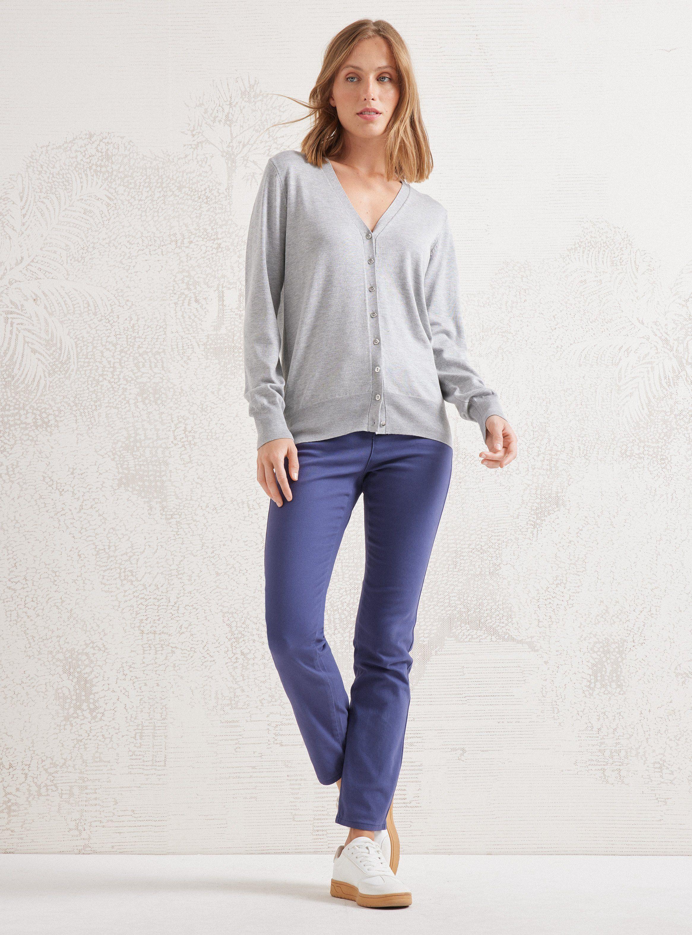 Chaleco Básico Color Abotonado-4