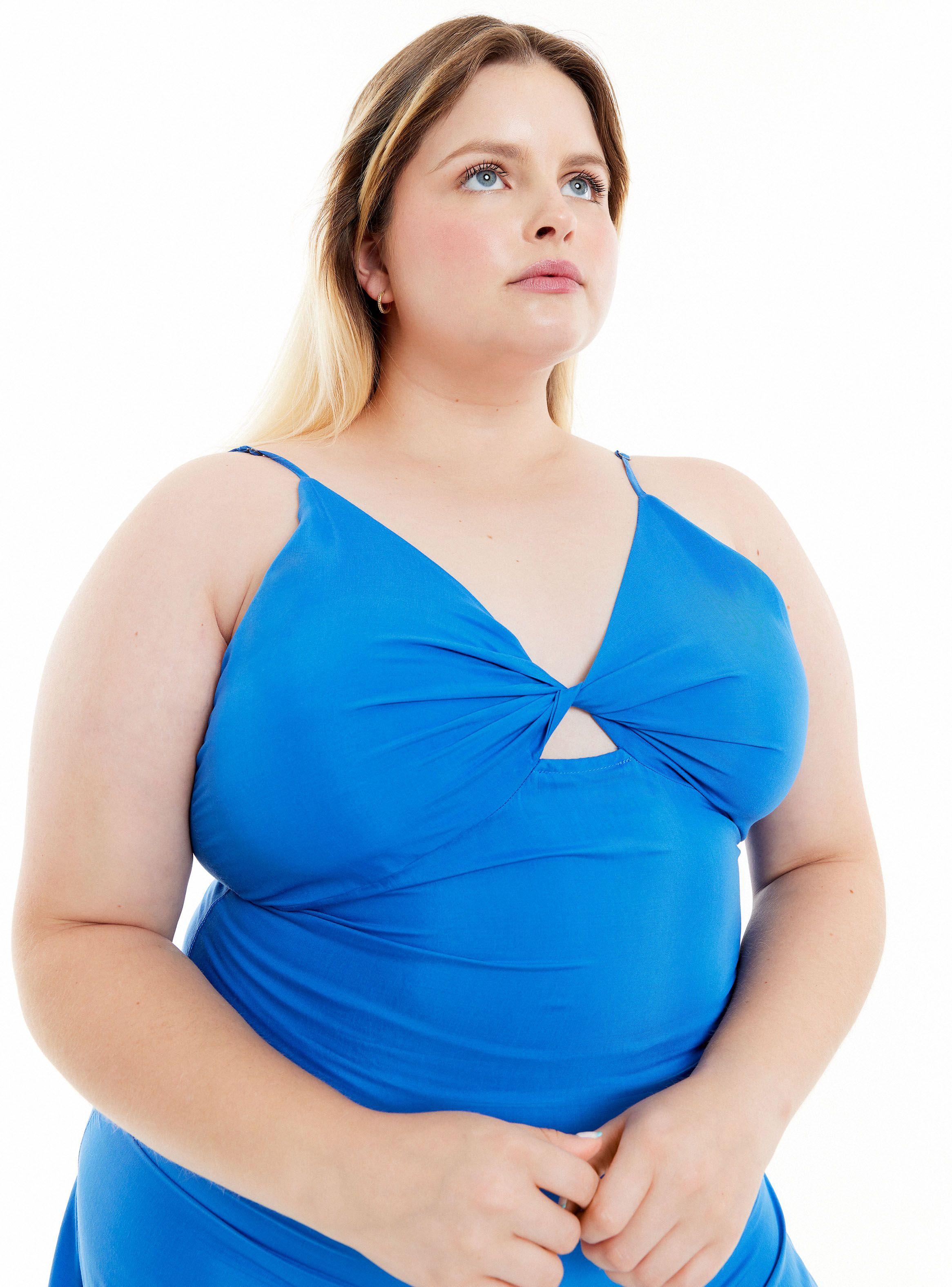 Vestido Largo Corte en V-5