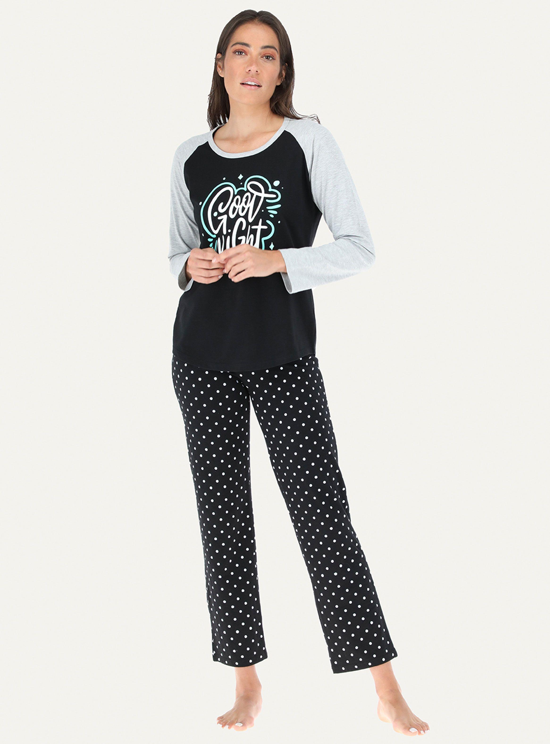 Pijama Dos Piezas Algodón 32671 Flores-0