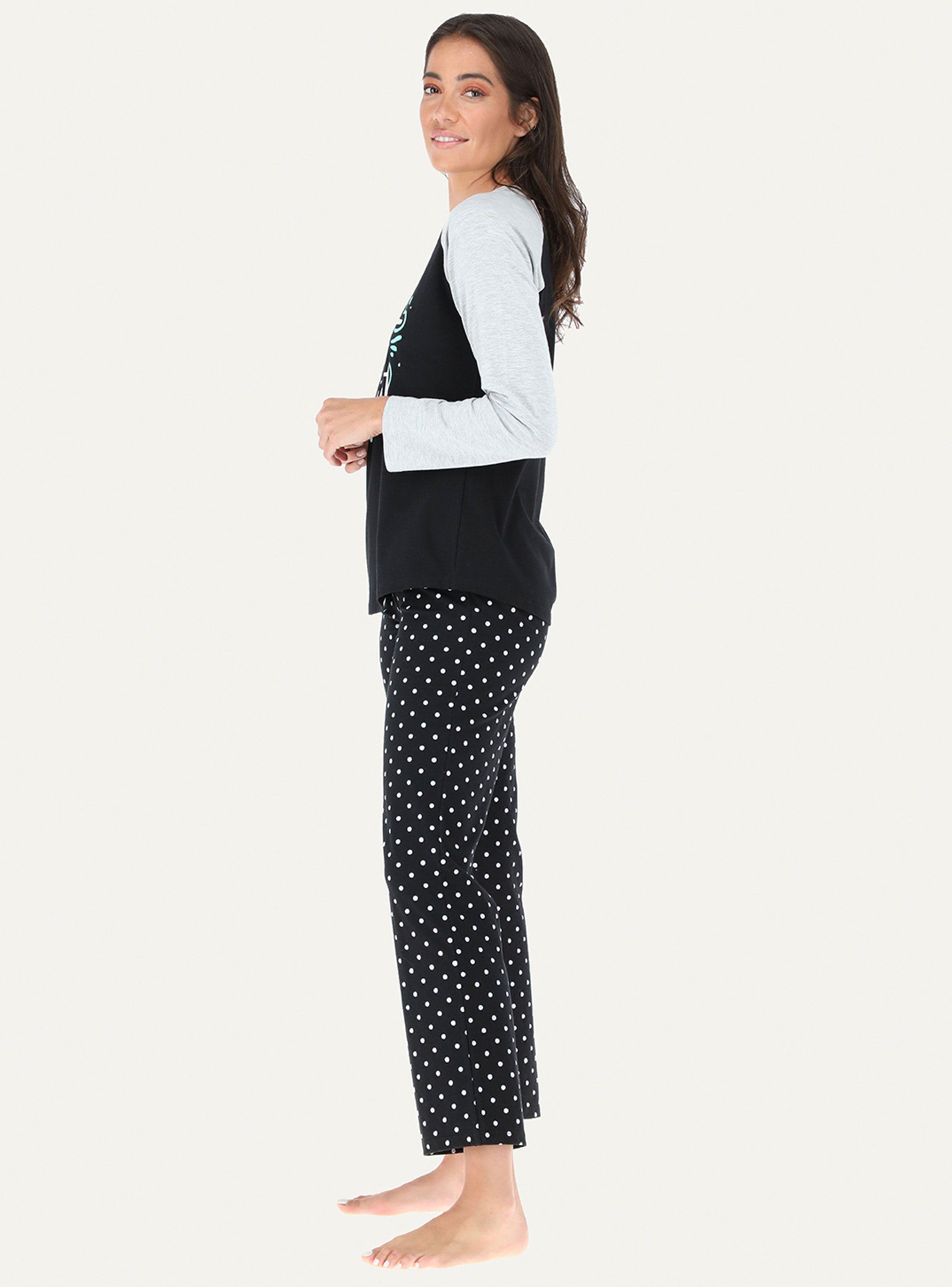 Pijama Dos Piezas Algodón 32671 Flores-1