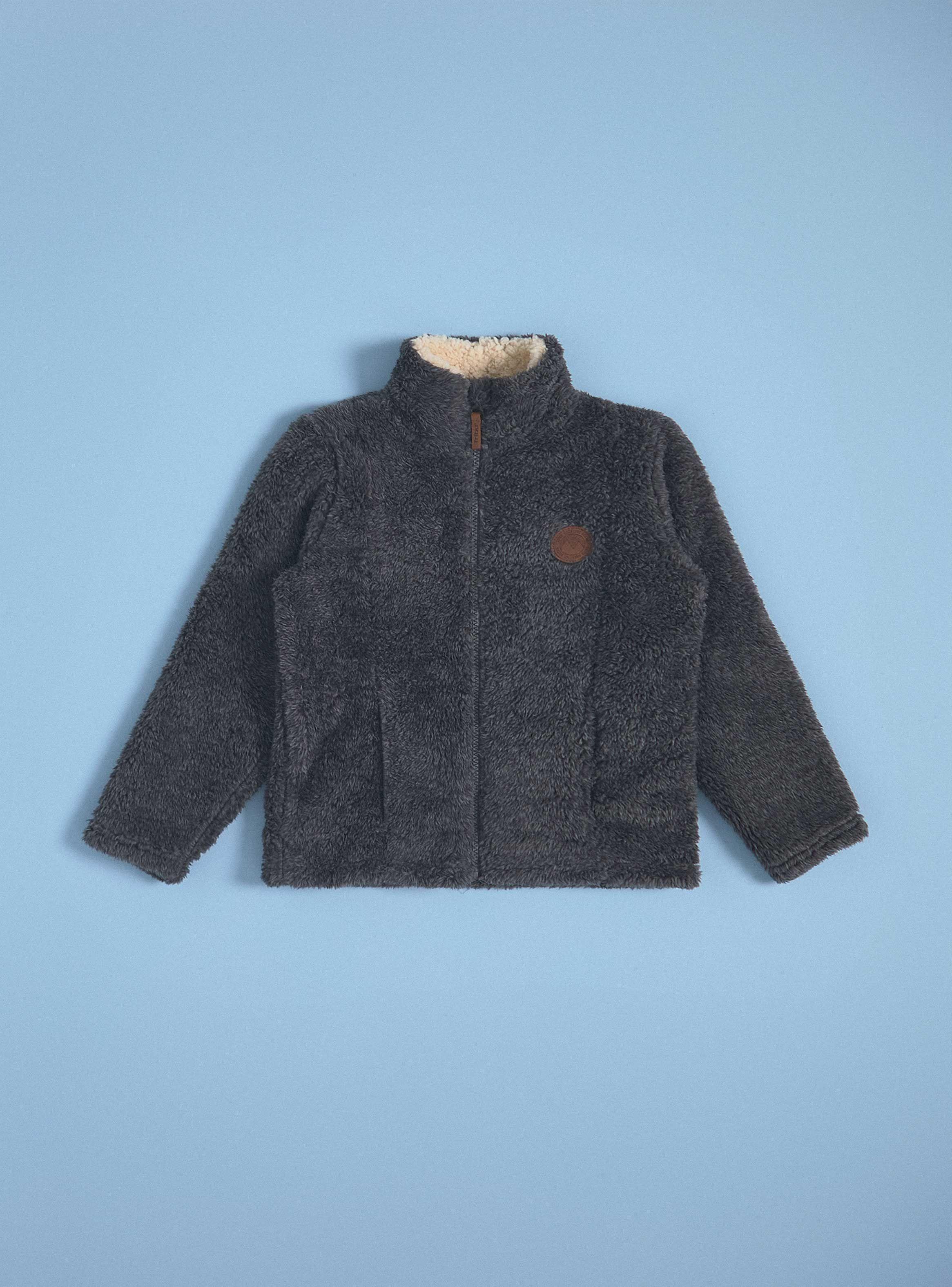 Polar Coral Fleece Melange Cierre-2