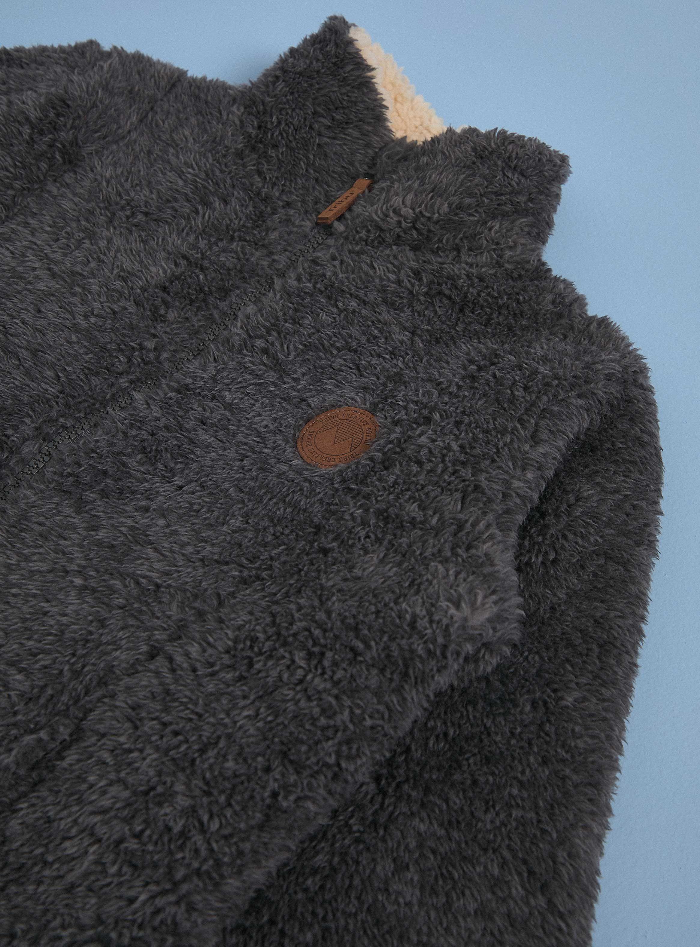 Polar Coral Fleece Melange Cierre-4