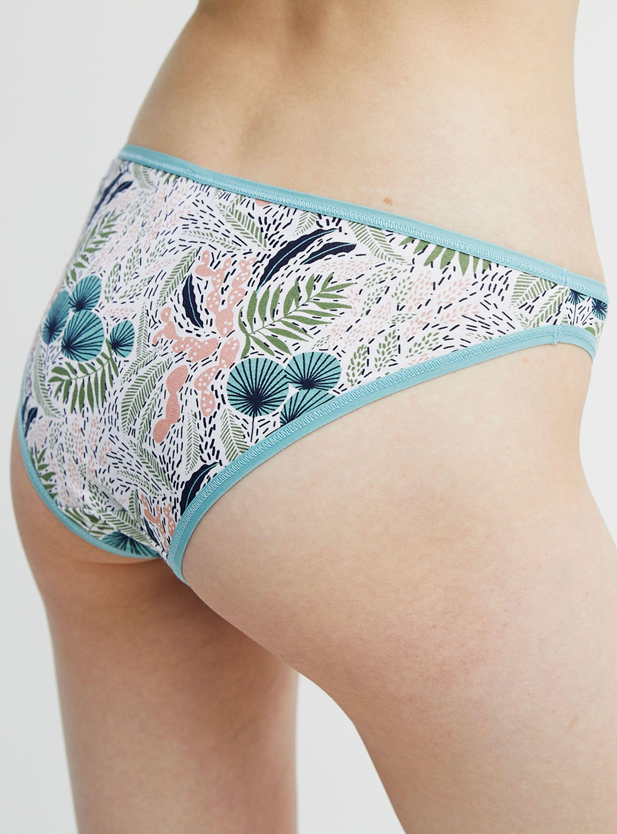 Pack 4 Bikini Estampado Mini Lazo Algodón-2
