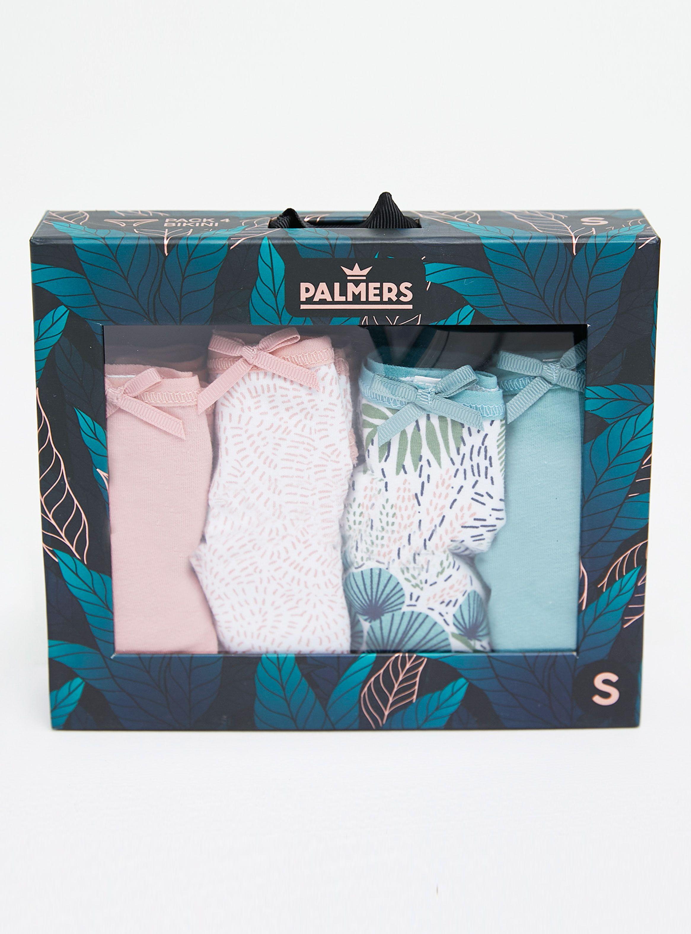 Pack 4 Bikini Estampado Mini Lazo Algodón-4