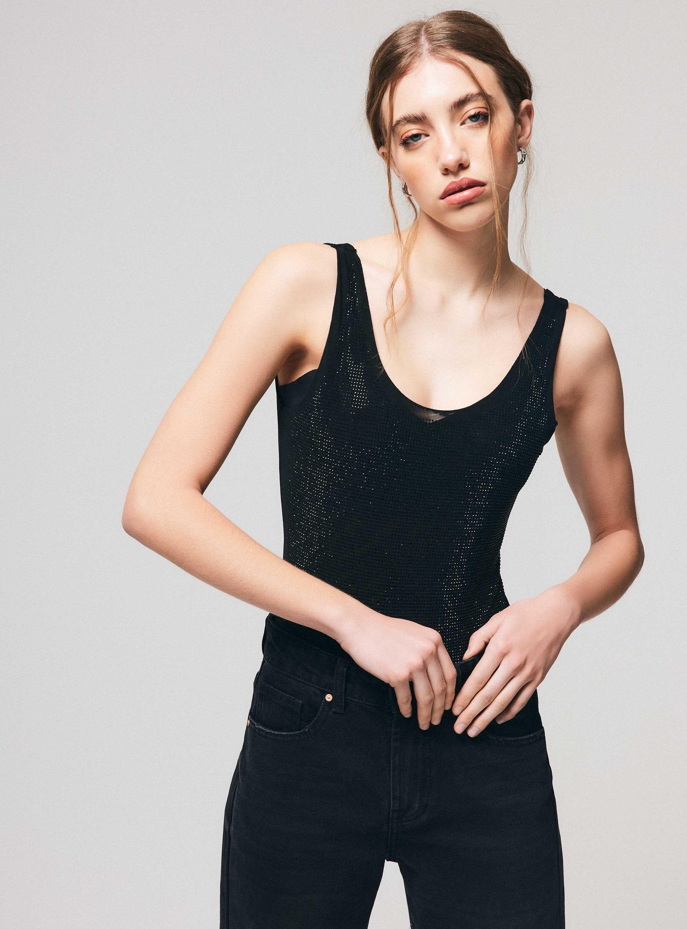 Body Malla con Strass-0