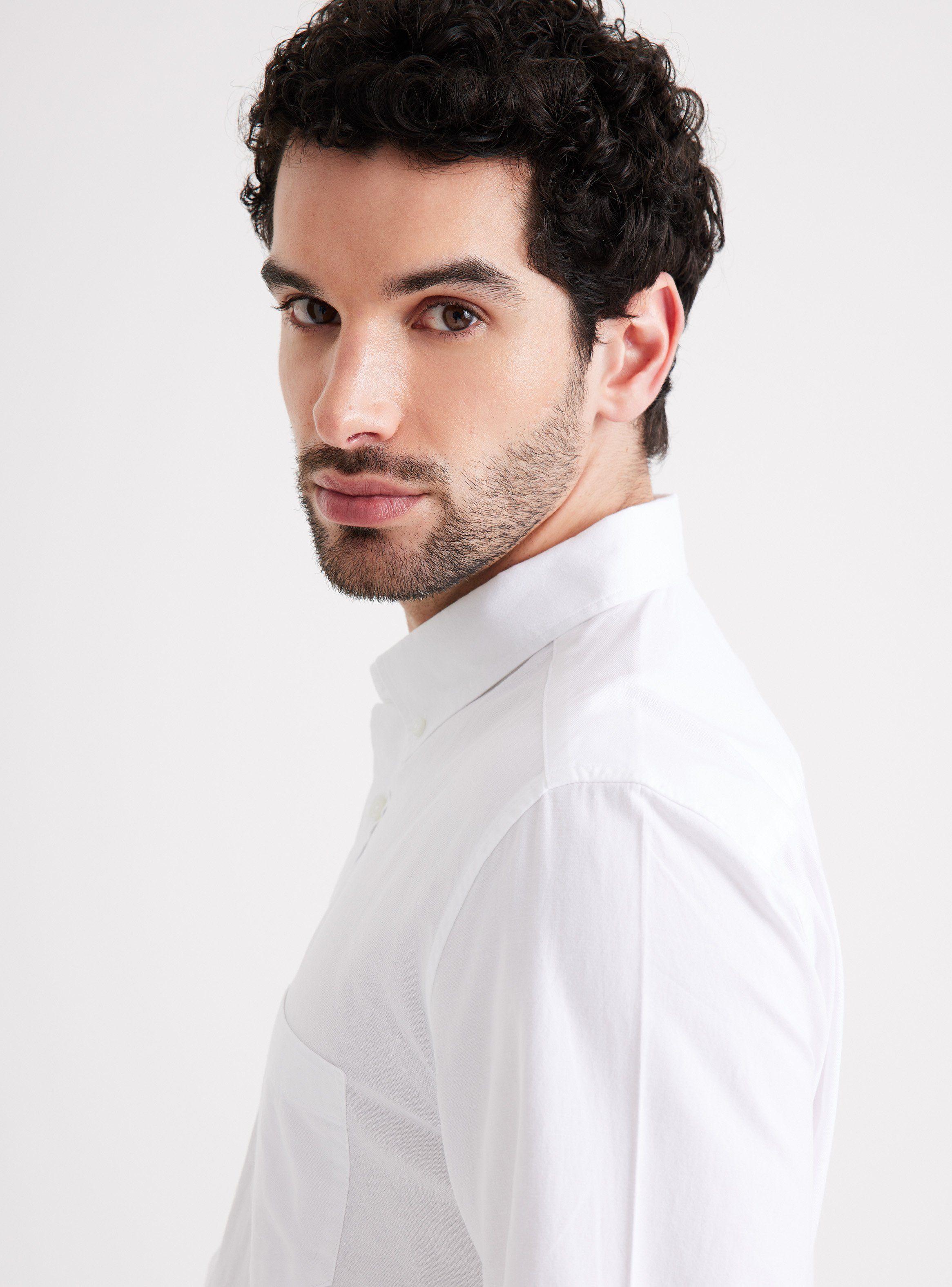 Camisa Semi Oxford Algodón-2