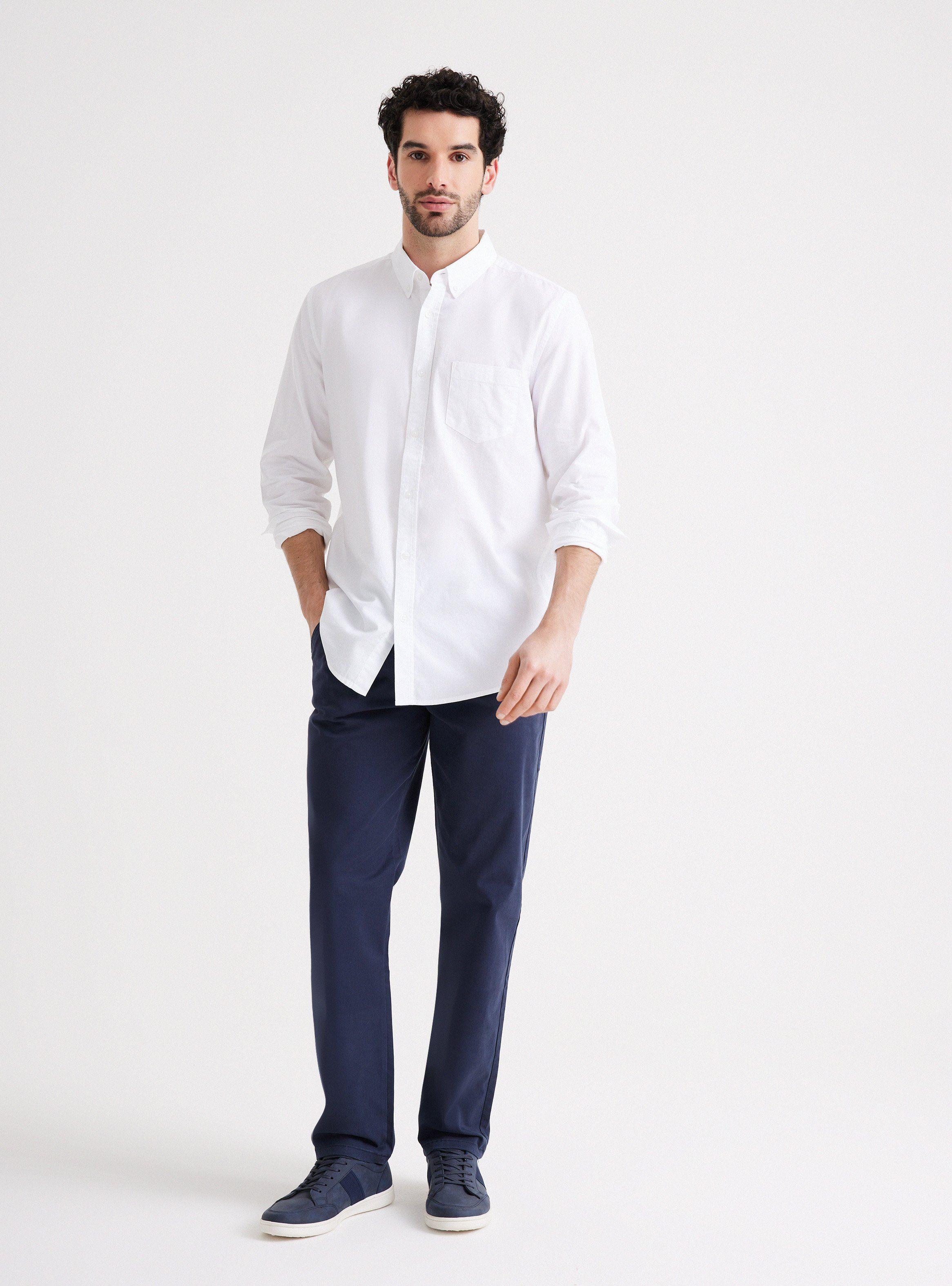 Camisa Semi Oxford Algodón-4