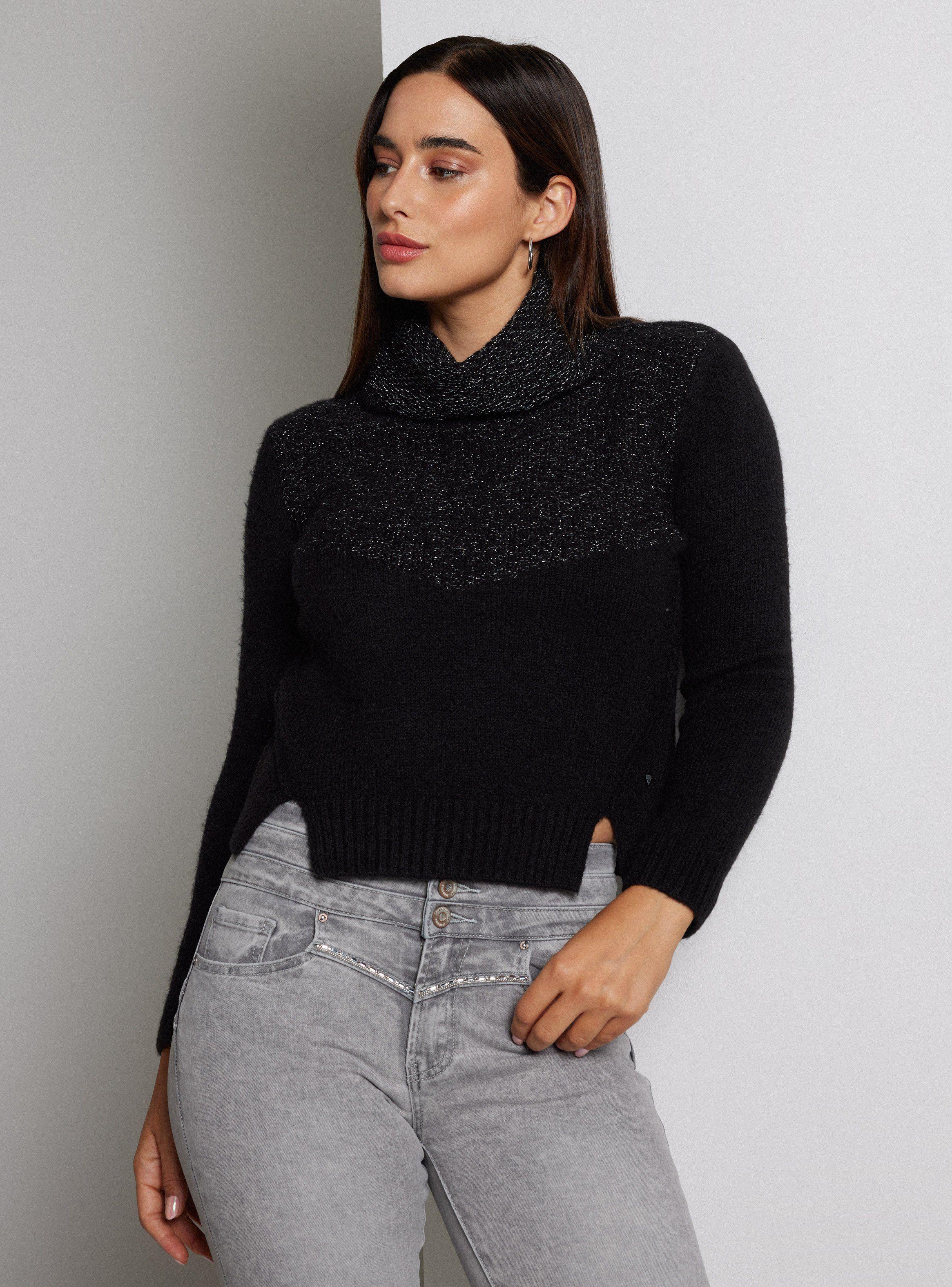 Sweater Textura en Lurex-0