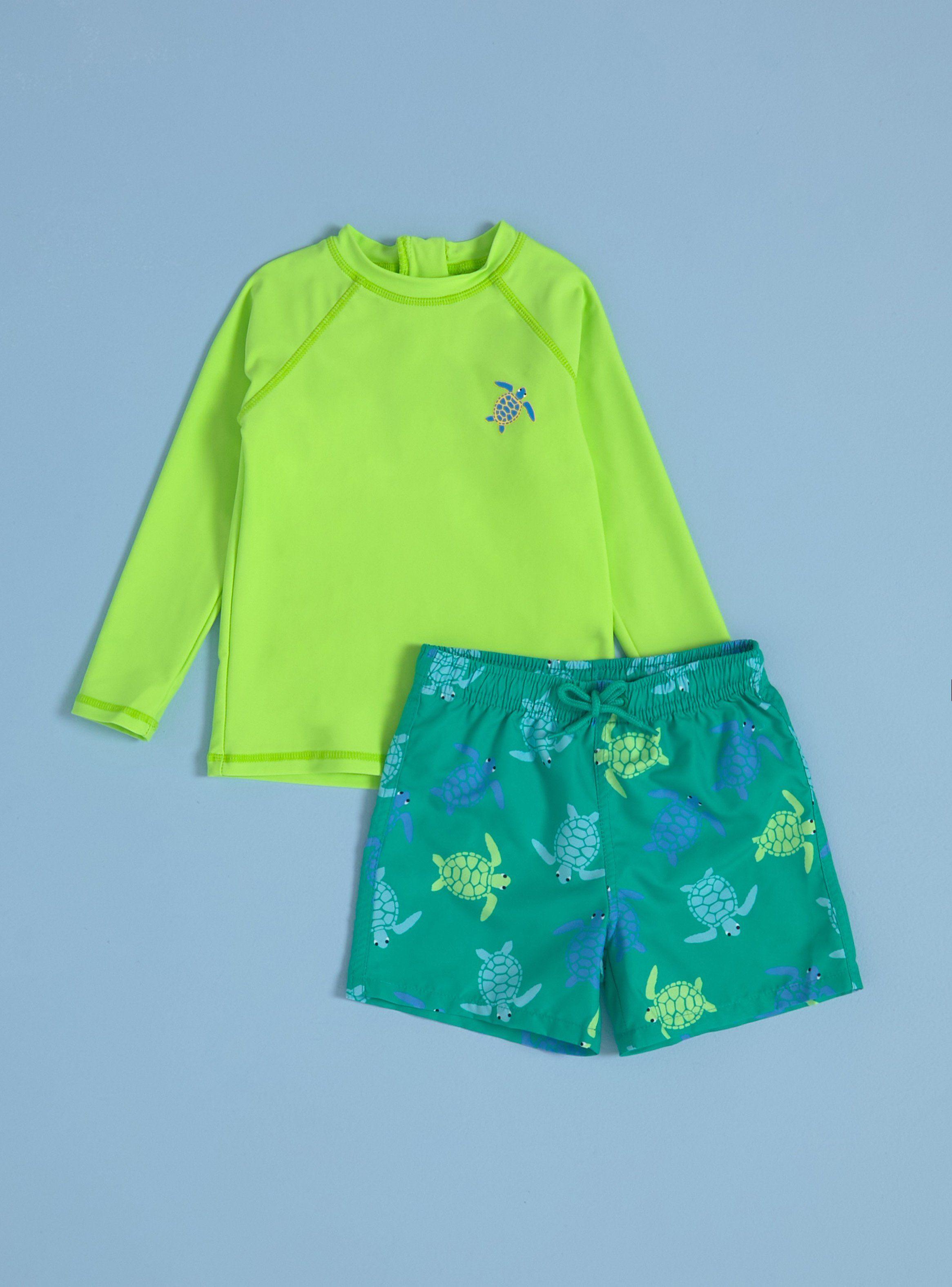 Traje de Baño de Dos Piezas Estampado-0