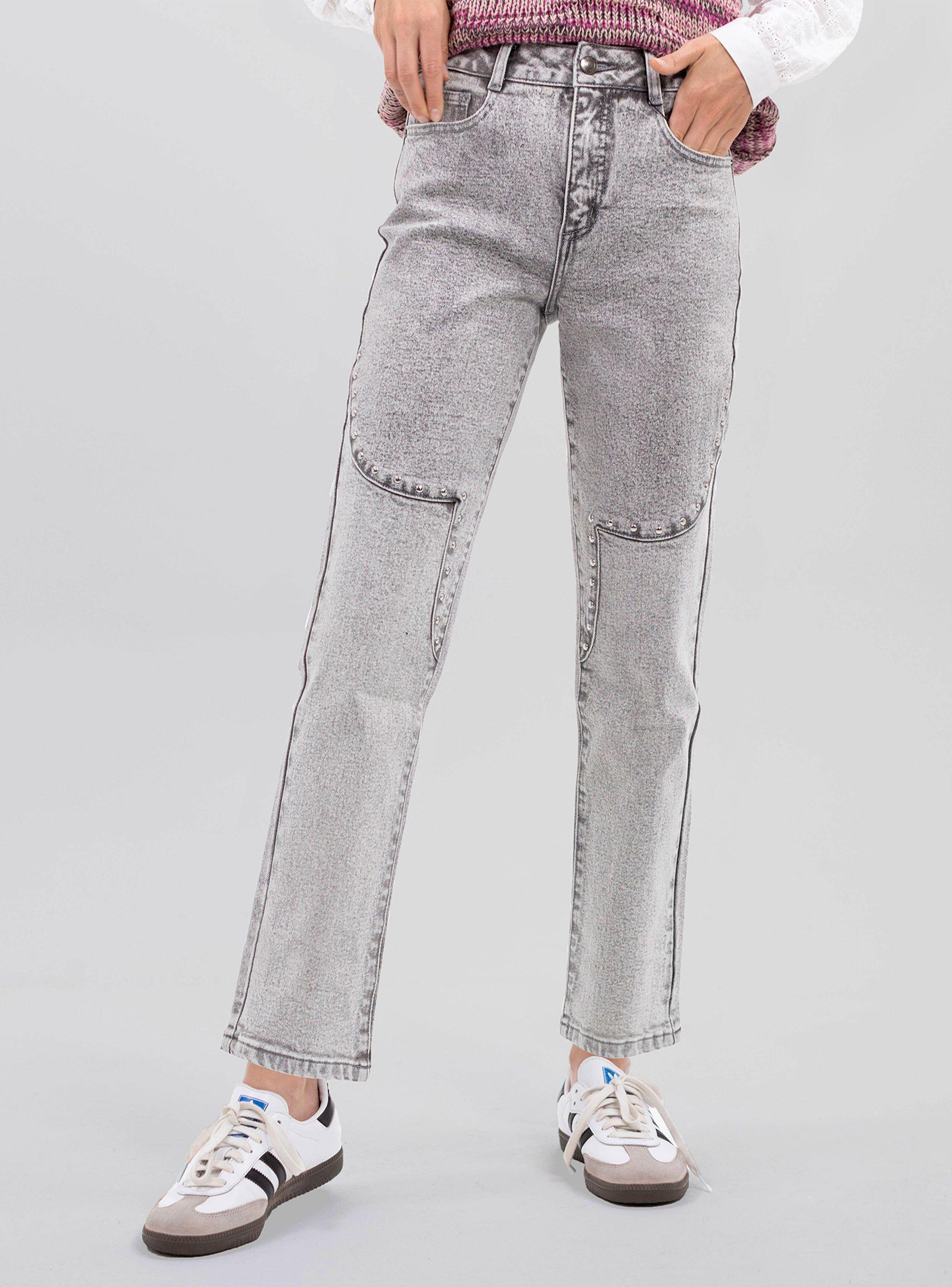 Jeans Nuria Gray-0