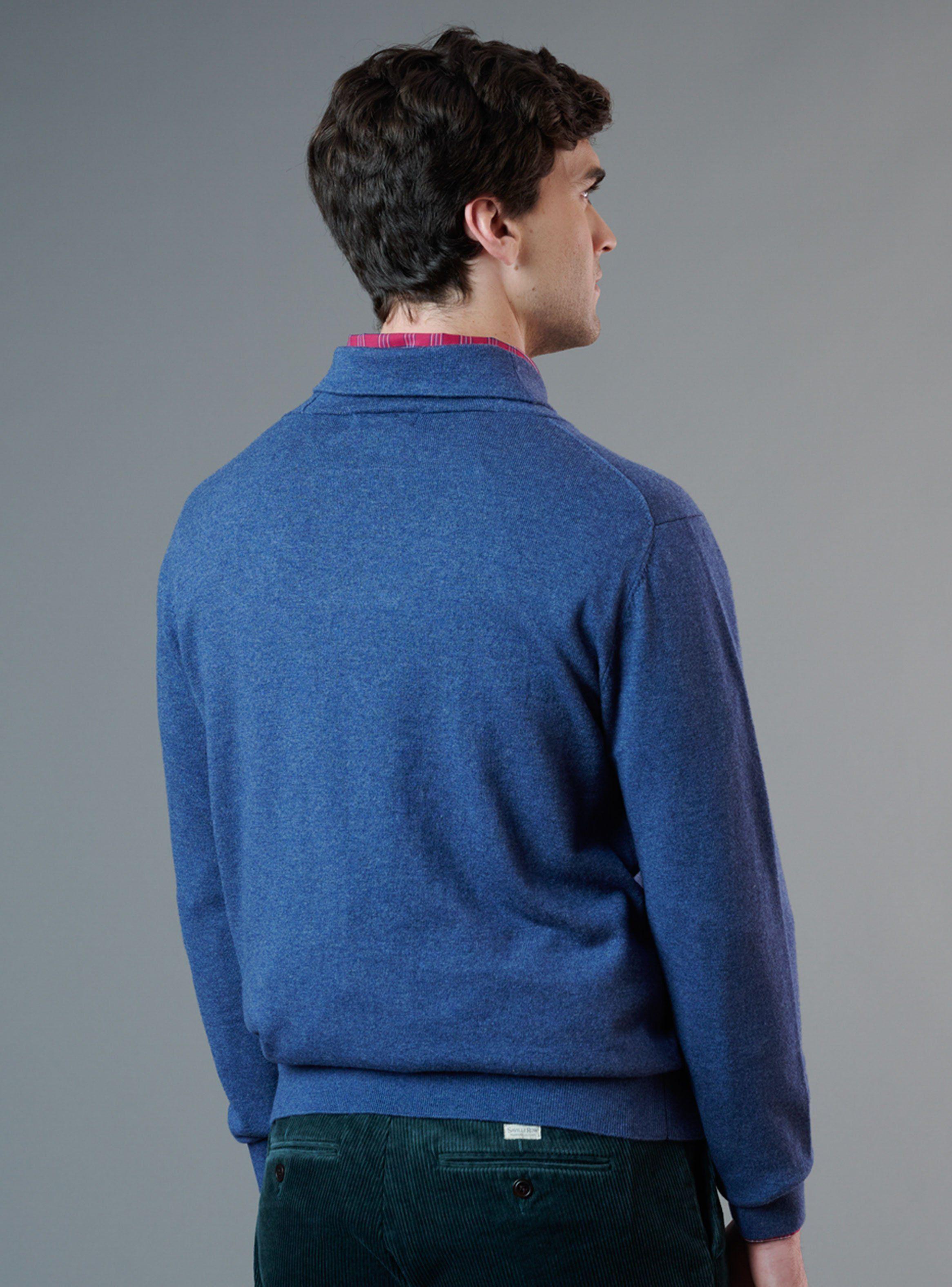 Sweater cuello gris Saville Row-1