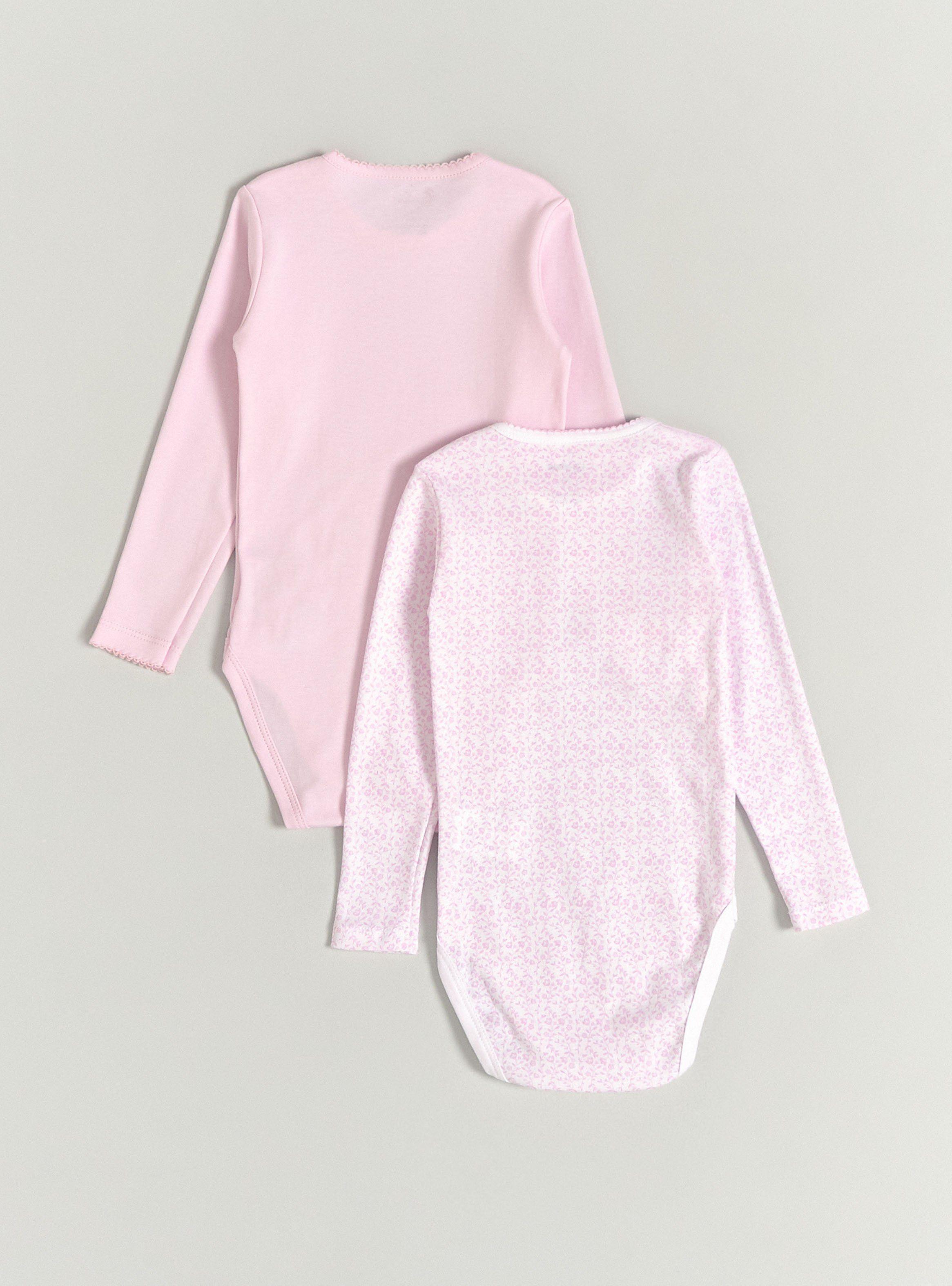 Body Bipack Body Algodón Rosado-1