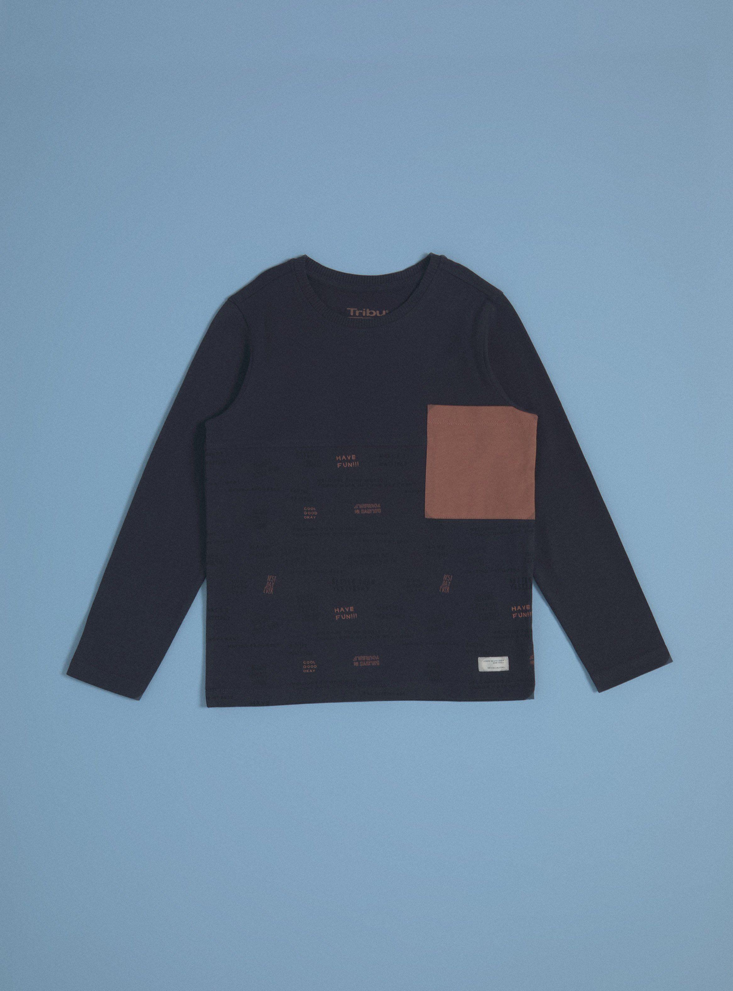 Polera Color Block Bolsillo-2