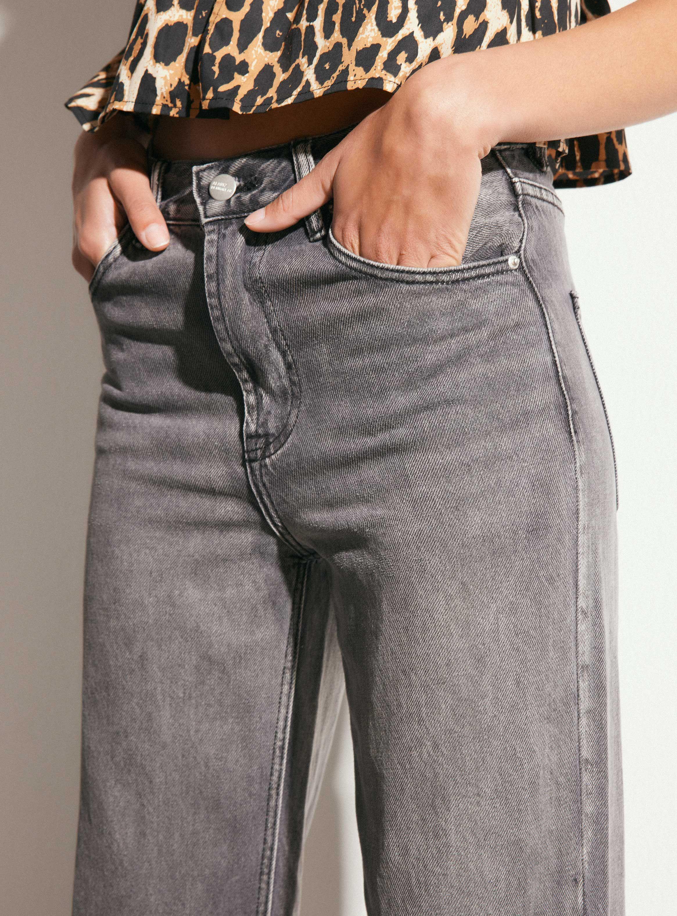 Jeans Lavados Clásicos y Animal Print-2