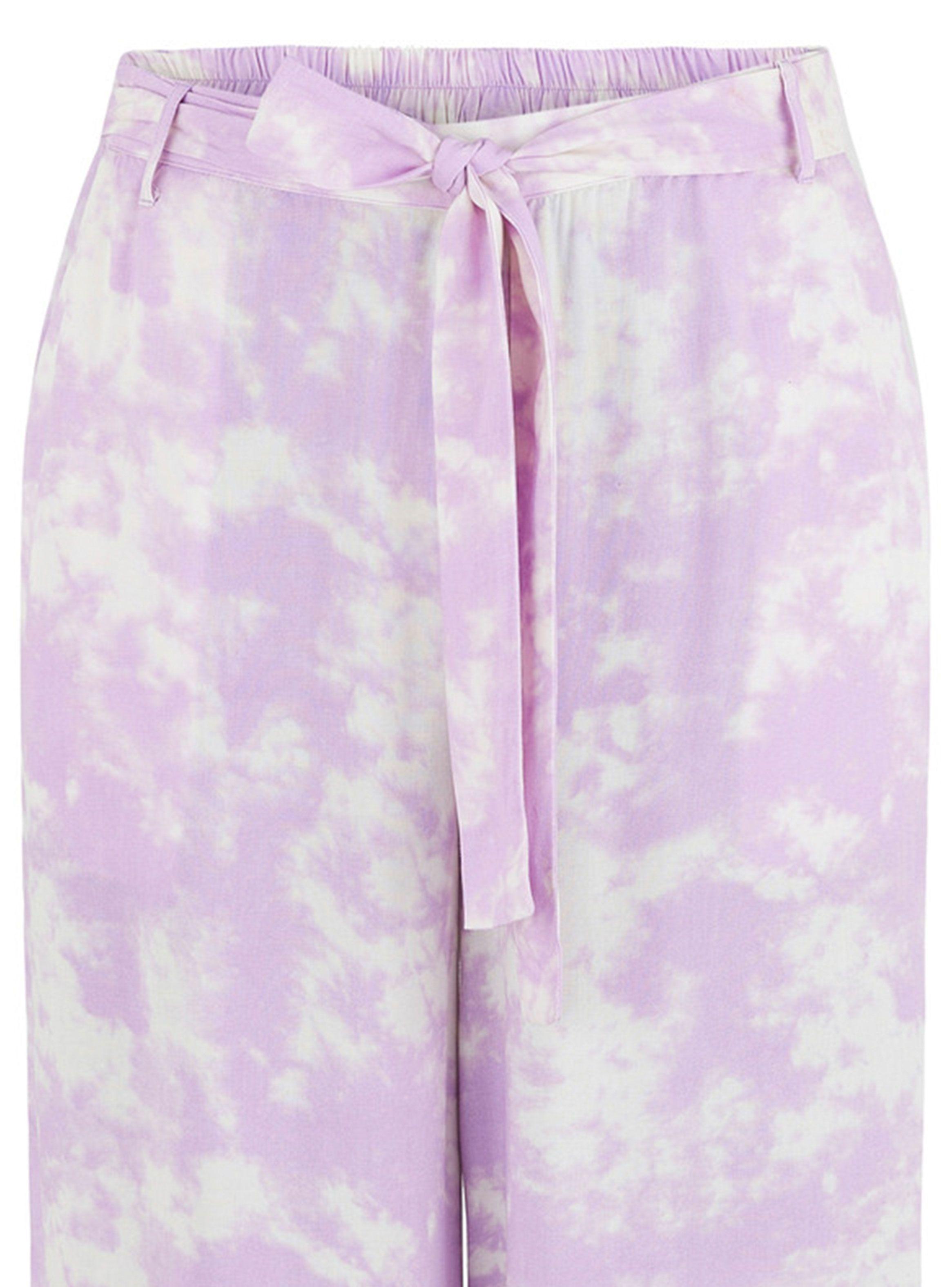 Pantalón Pieces Estampado y Lazo-1