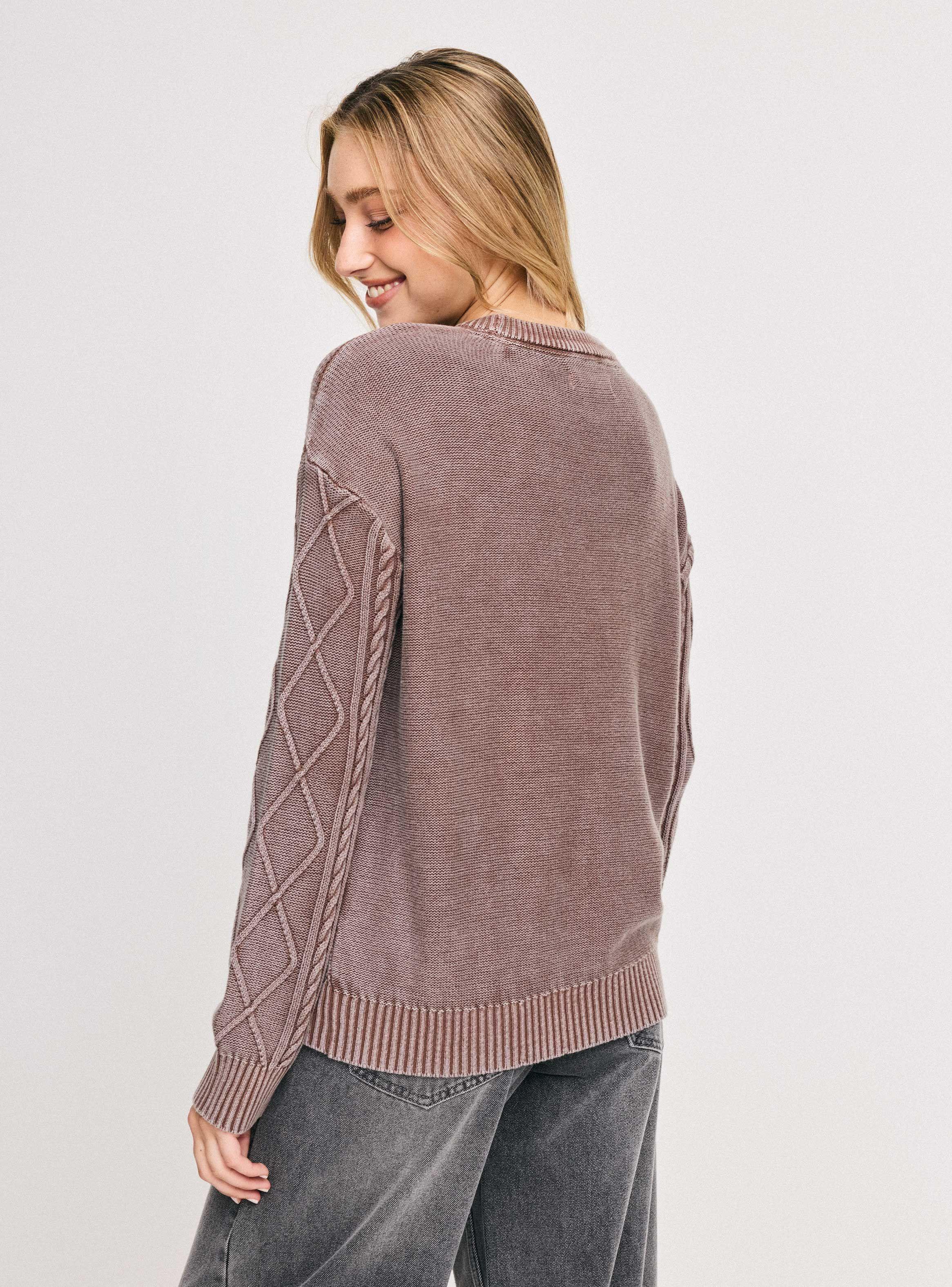 Sweater Trenzas Lavado-1