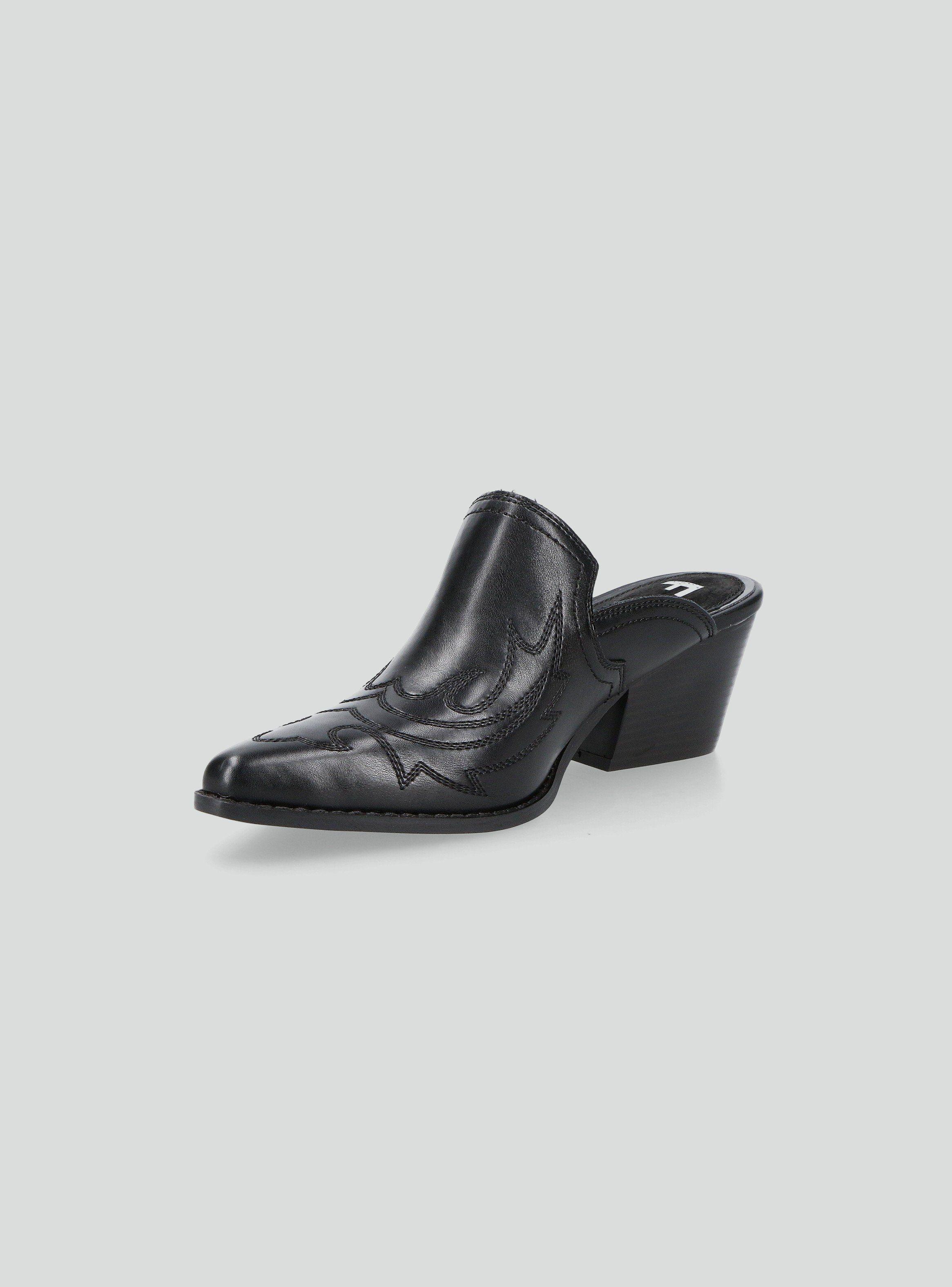 Babucha Western Taco Cono Mujer-2