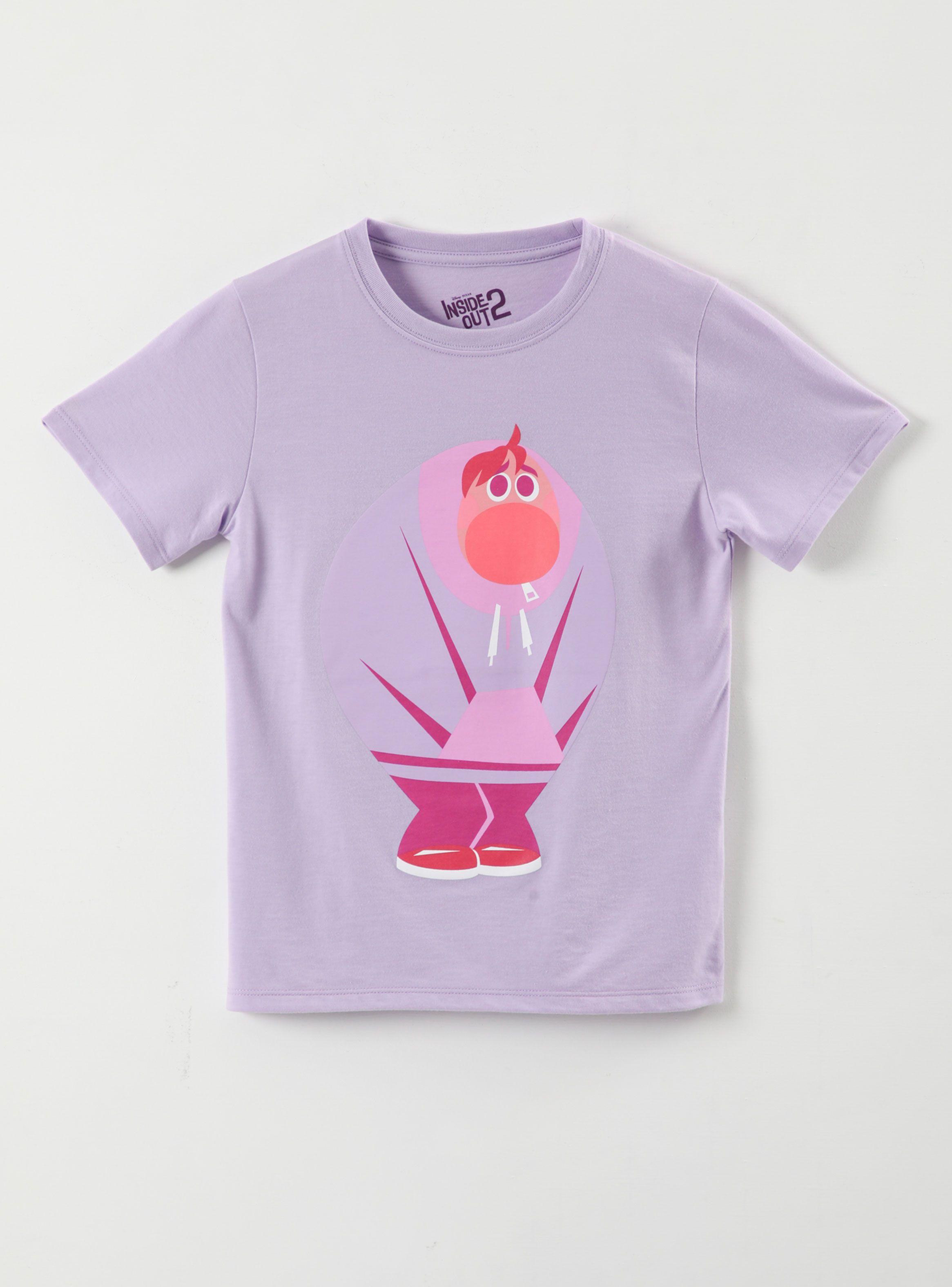 Polera Manga Corta Unisex Infantil Verguenza Inside Out-0