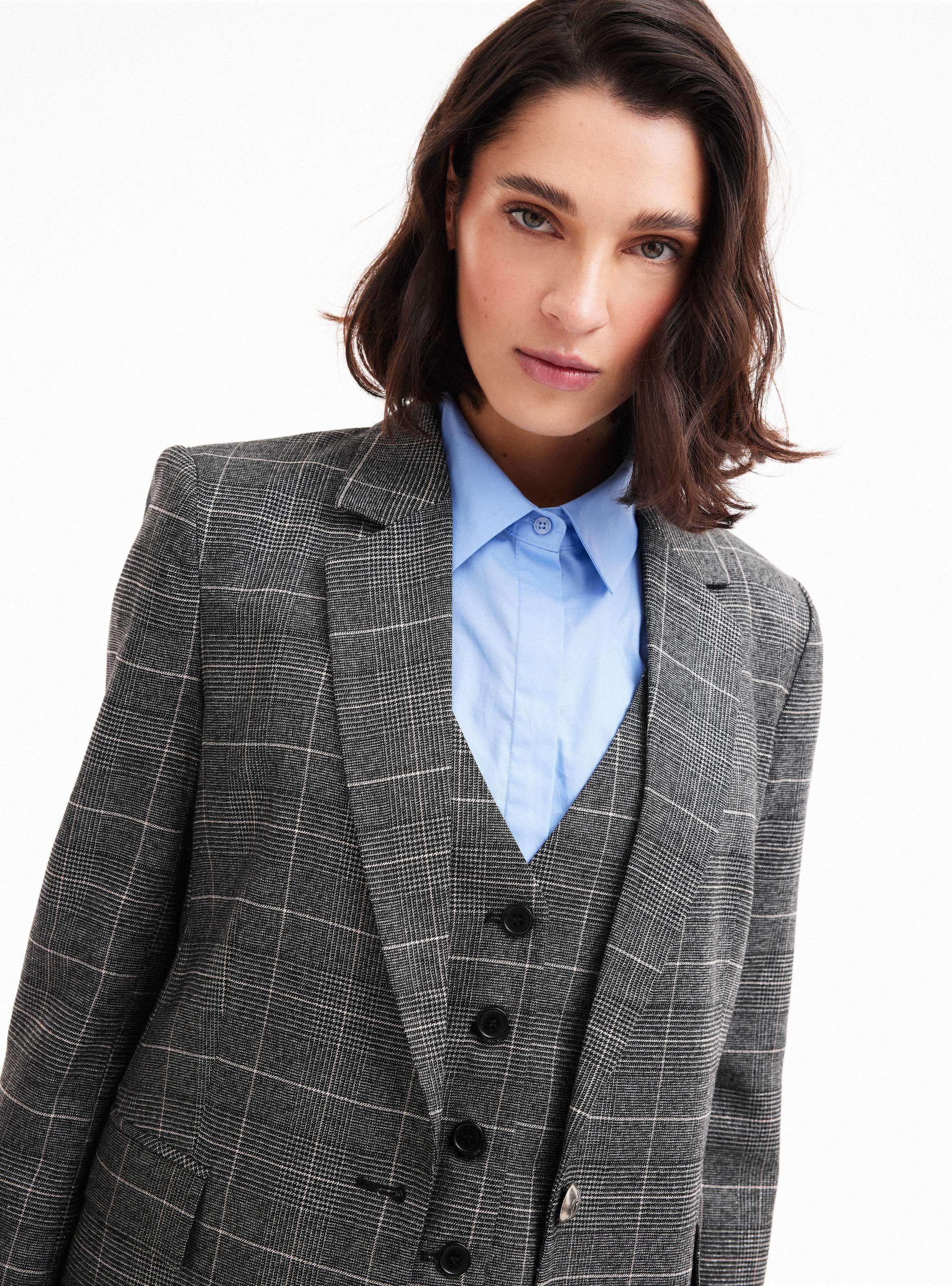 Blazer Sastrero con Lurex-2