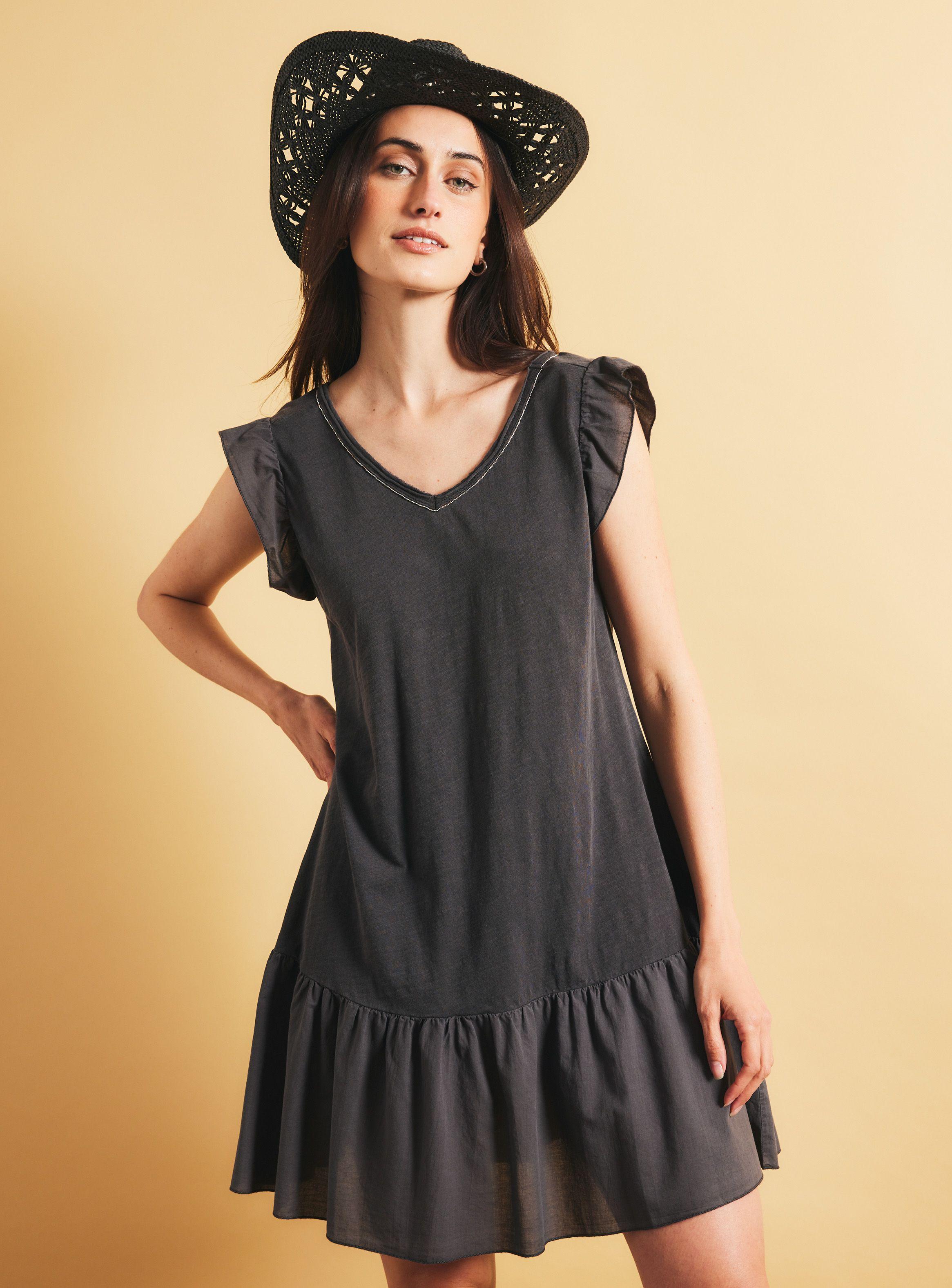 Vestido Básico Vuelos-0