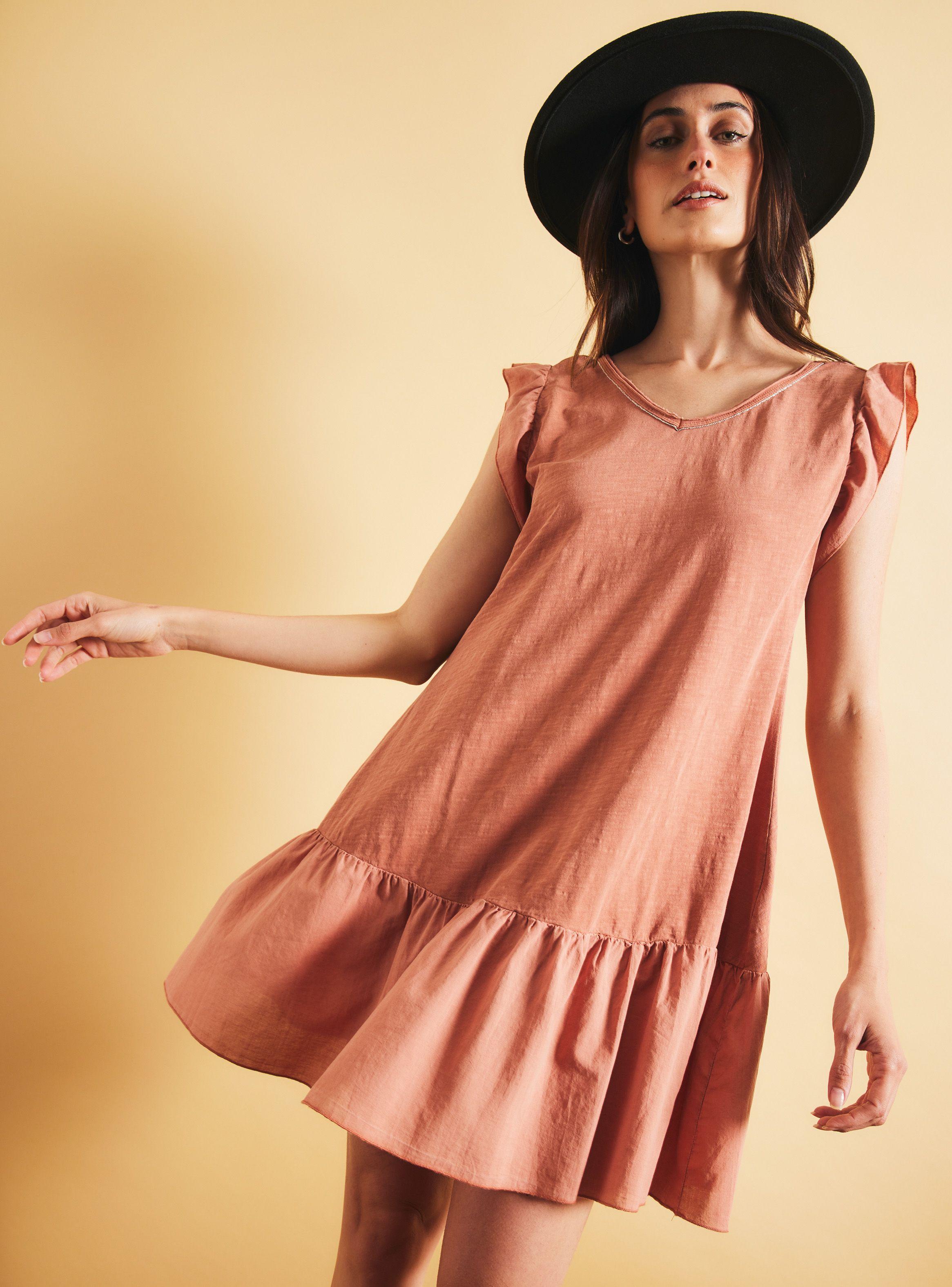 Vestido Básico Vuelos-0