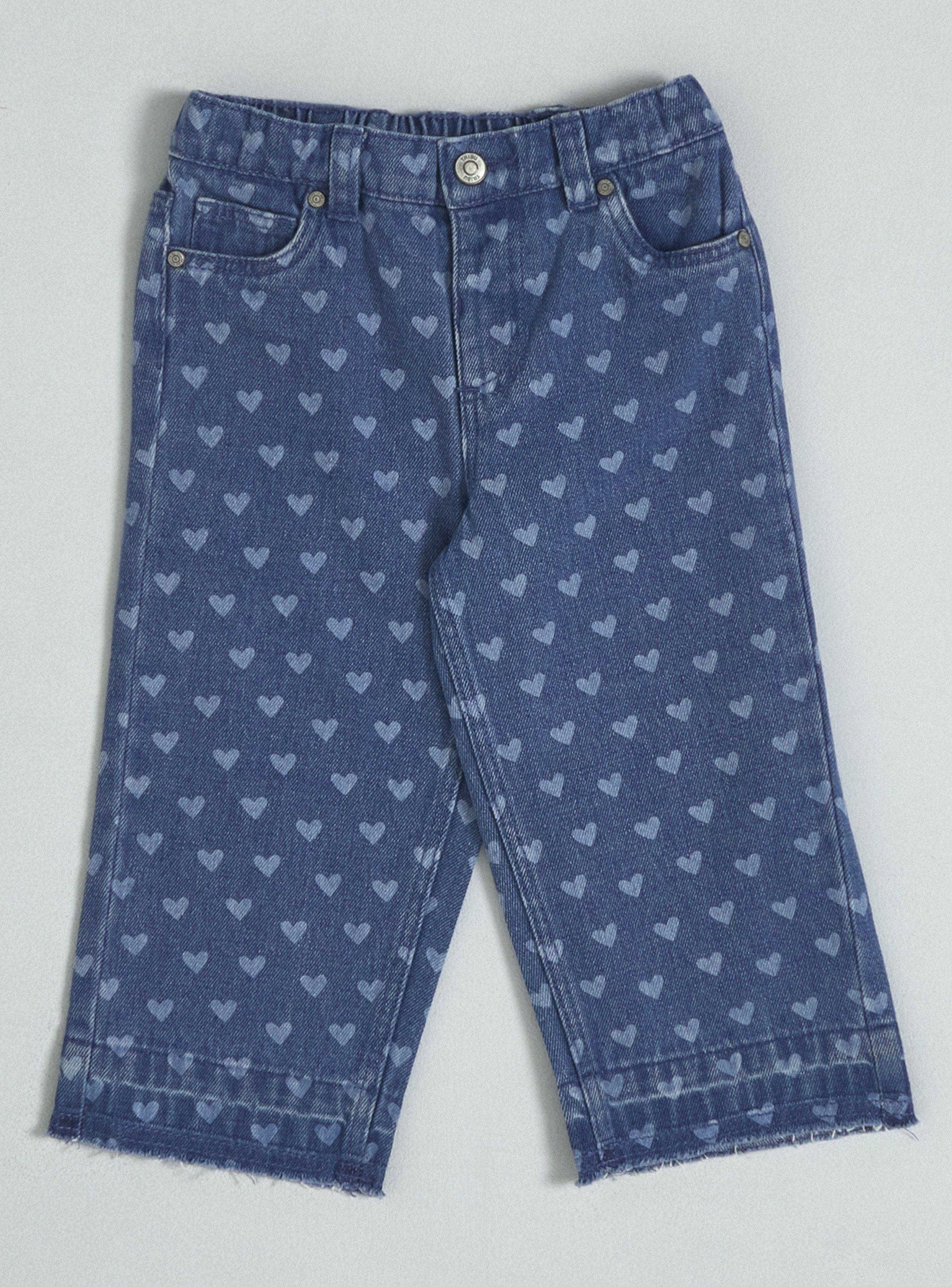 Pantalón Wide Leg Con Estampado-0