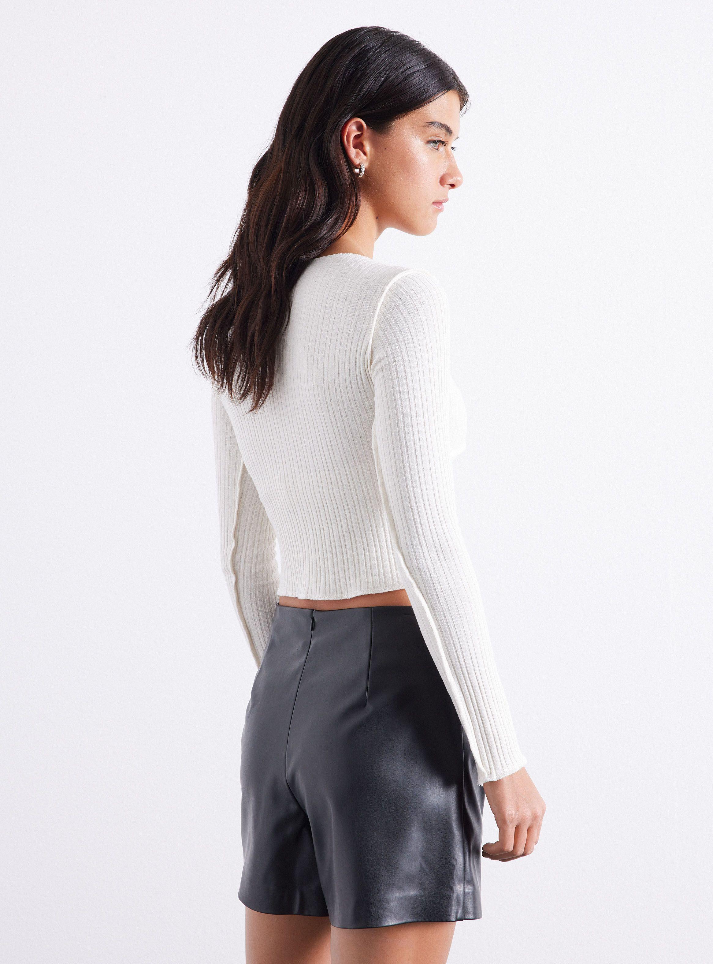 Polera Diseño Cortes Delanteros-1