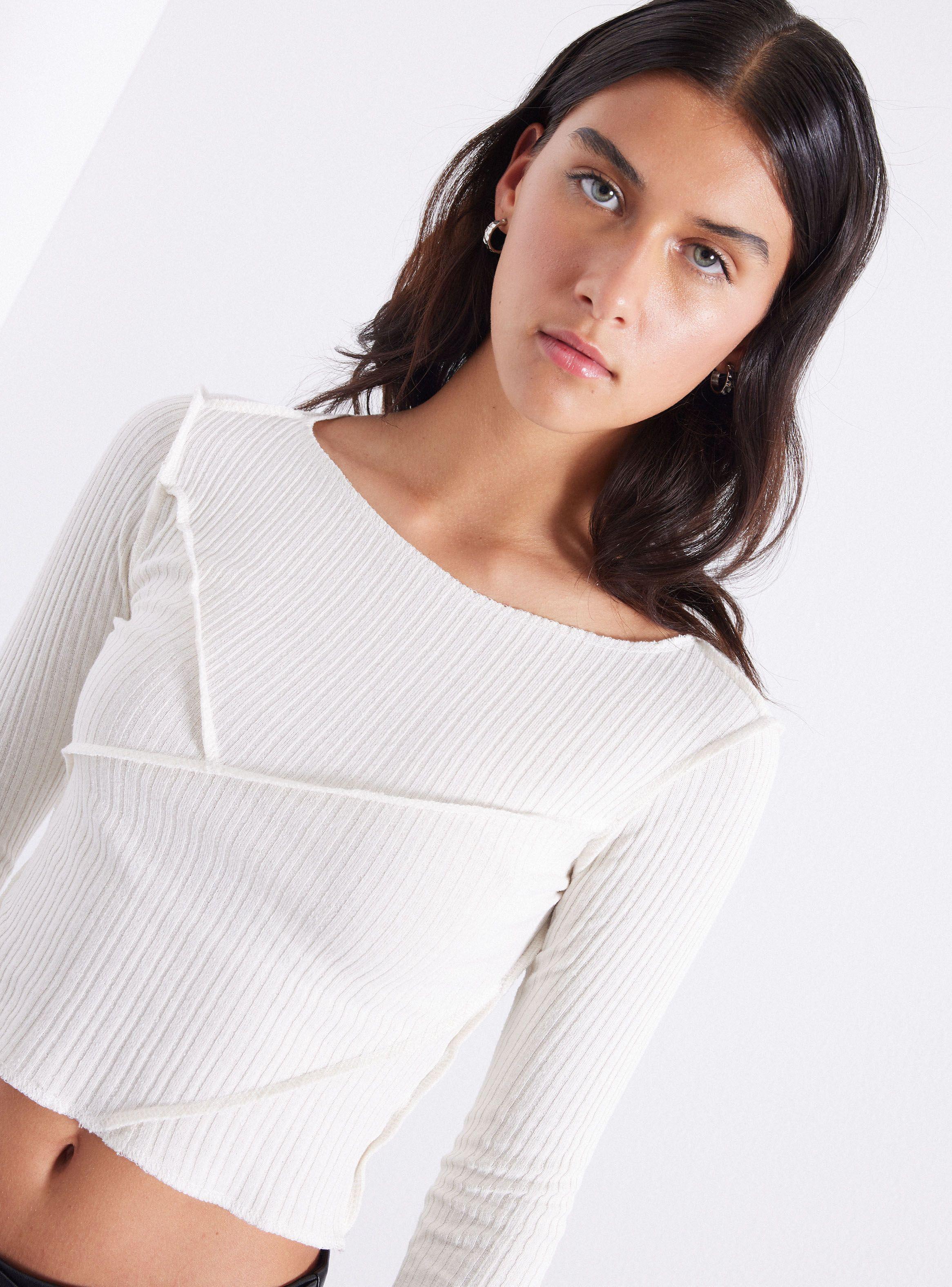 Polera Diseño Cortes Delanteros-2